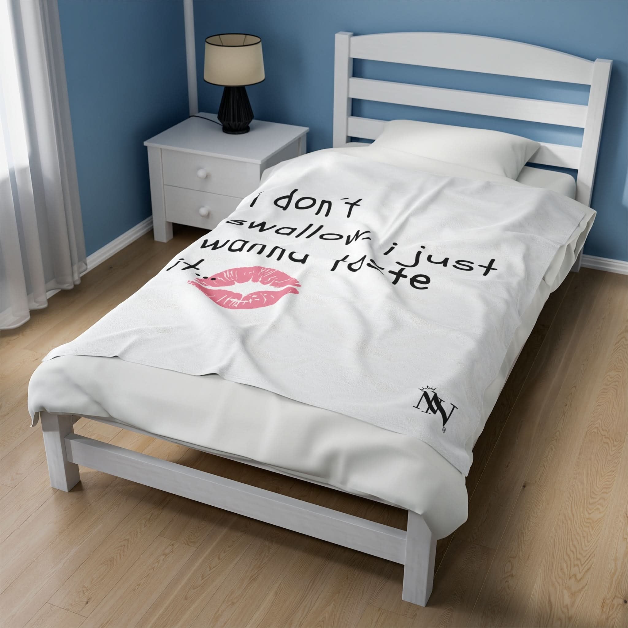 Don’t Swallow | Mix & Match Fun-Flirty Lovers’ Blankets