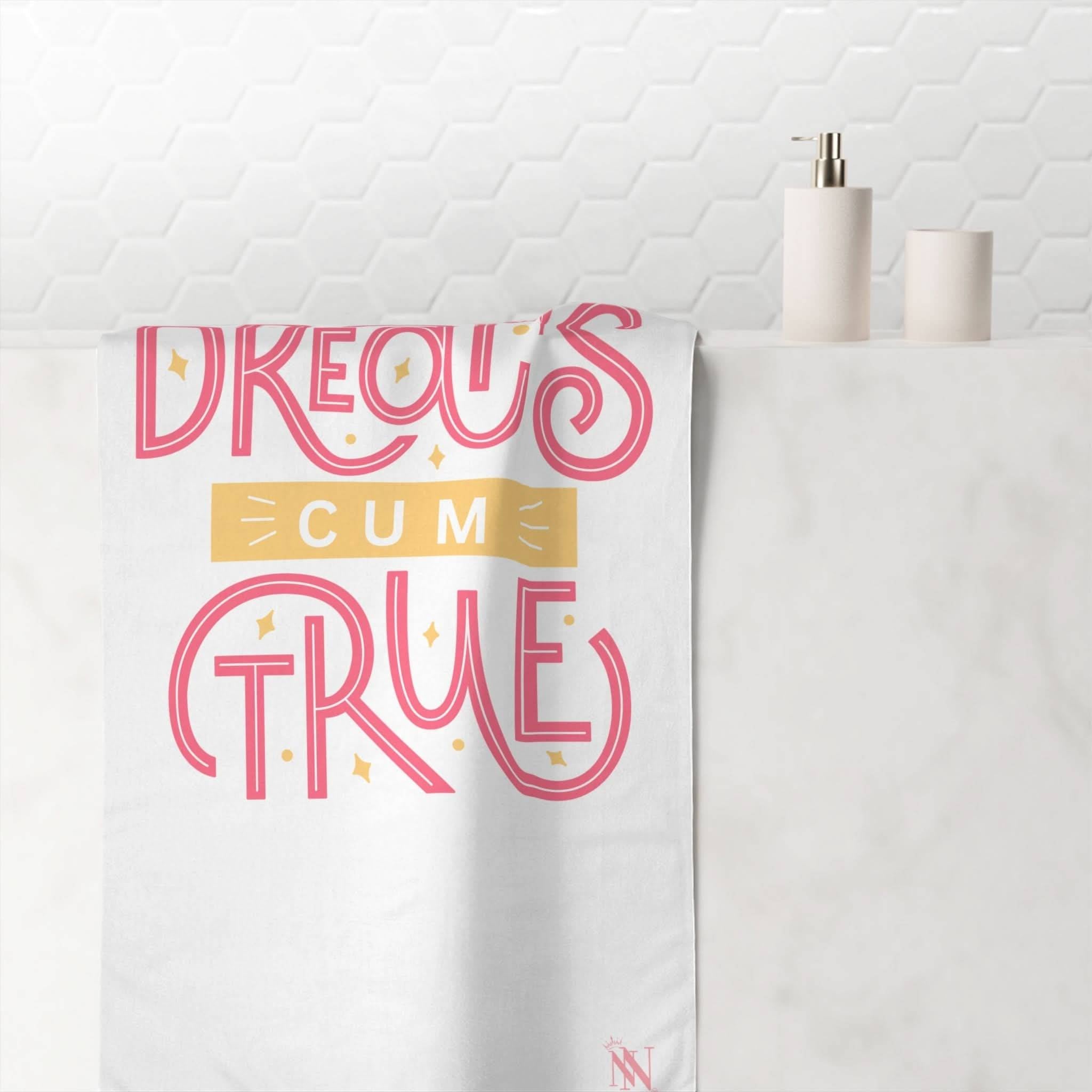 Dreams Cum True | Mix & Match Naughty XL Fun-Flirty Lovers’ Towels