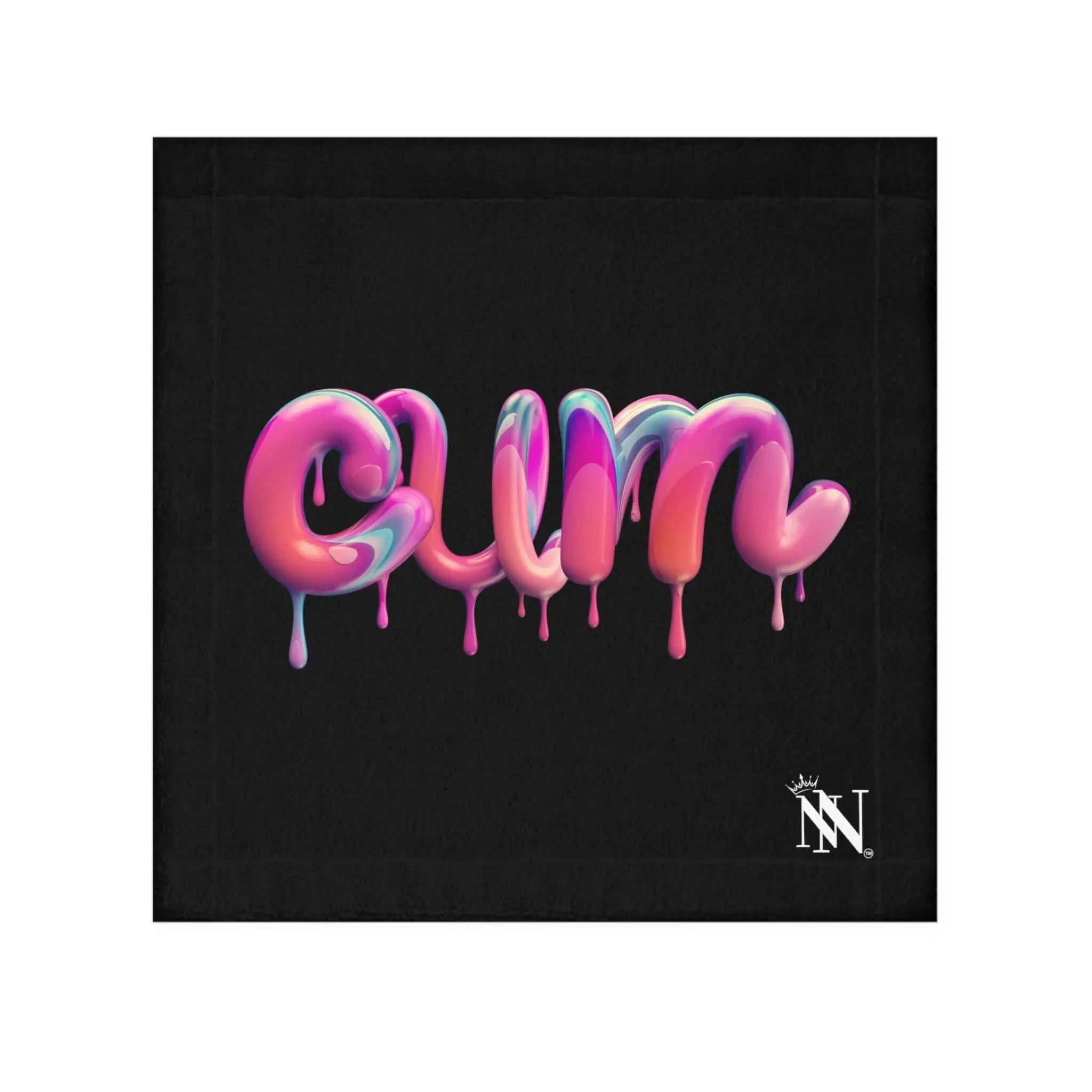 Dripping Cum Black | Mix & Match Lils’ Fun-Flirty Lovers’ Towels