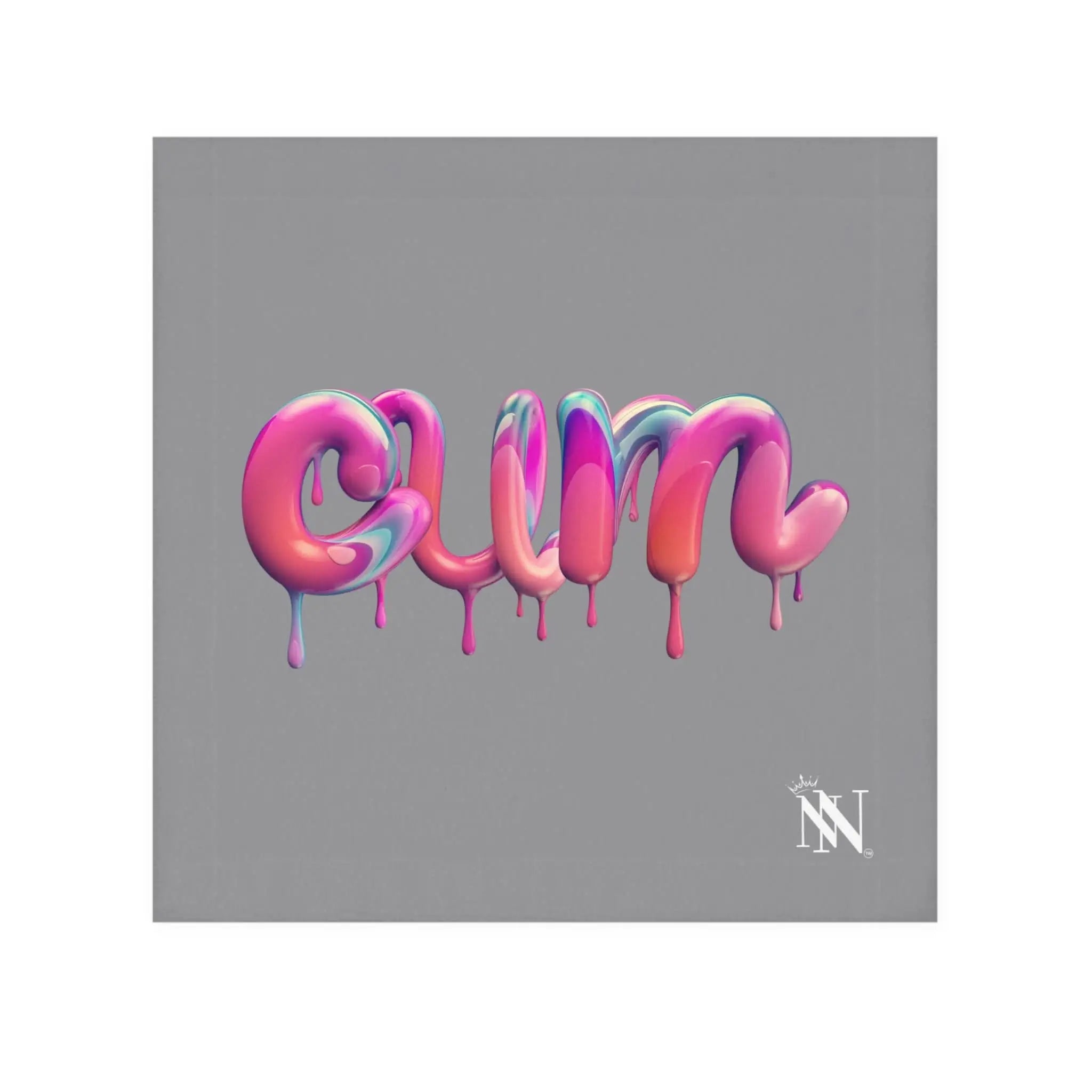 Dripping Cum Grey | Mix & Match Lils’ Fun-Flirty Lovers’ Towels