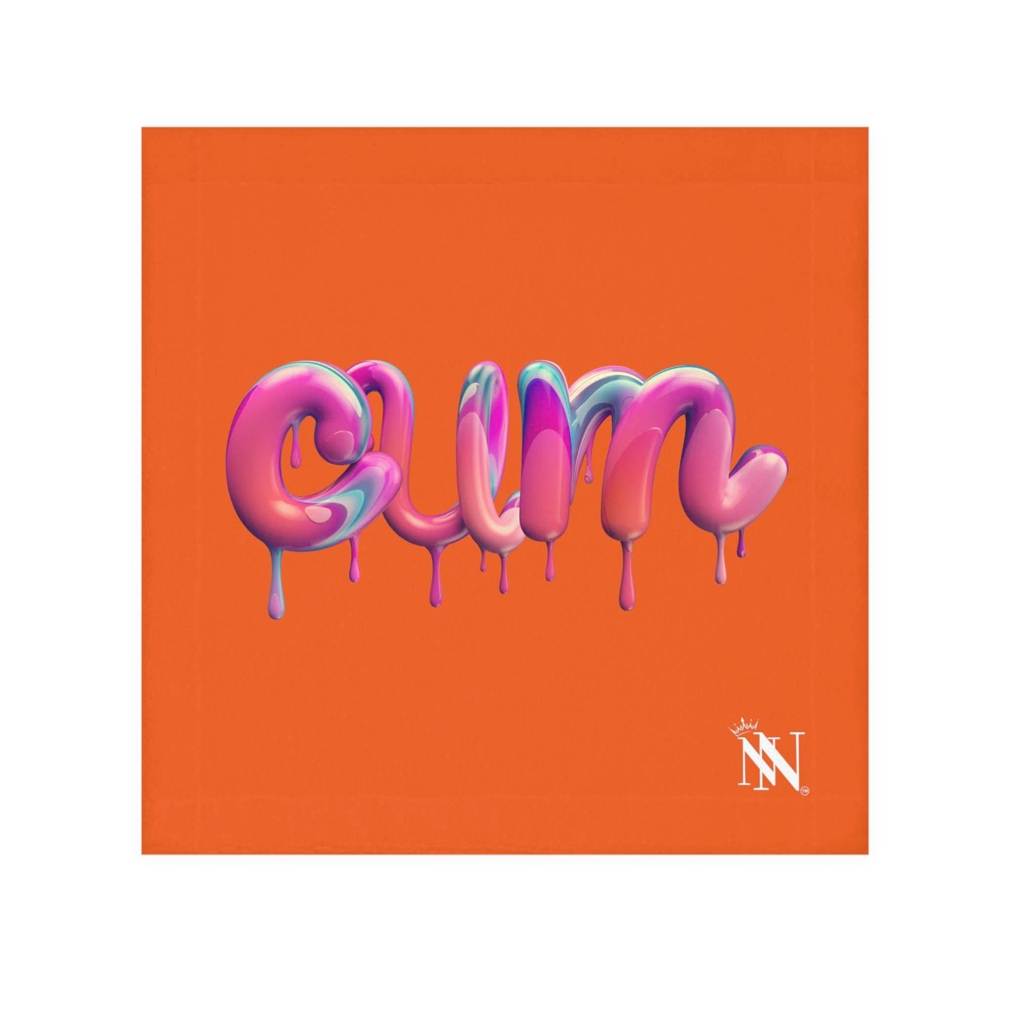 Dripping Cum Orange | Mix & Match Lils’ Fun-Flirty Lovers’ Towels
