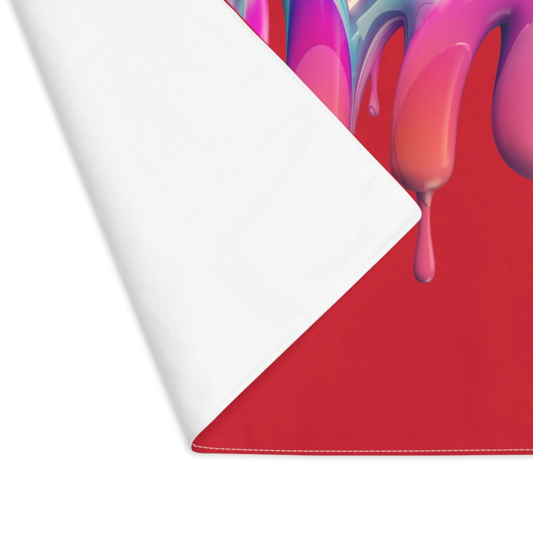 Dripping Cum Red | Mix & Match Playful Fun-Flirty Loversā Toy Mats