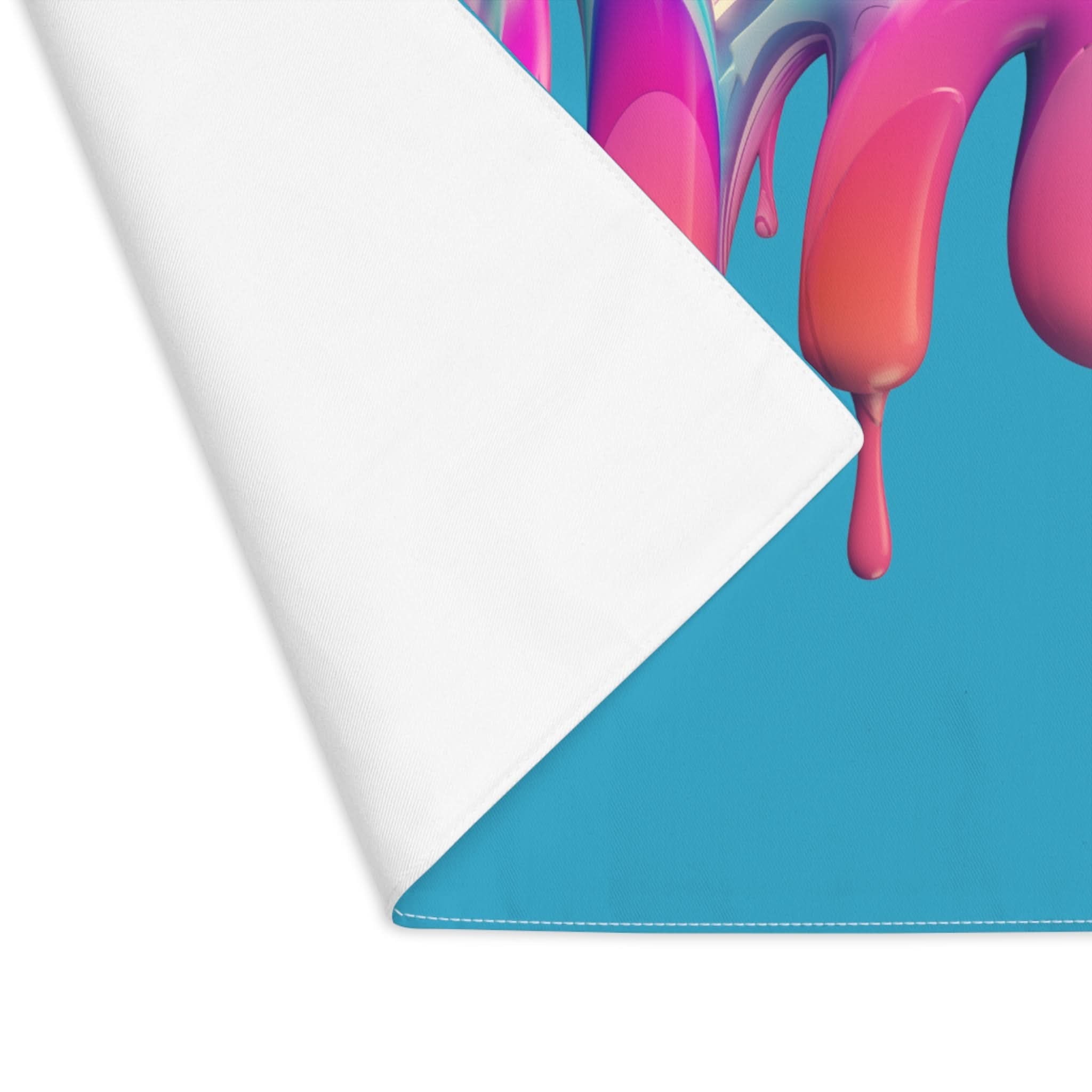 Dripping Cum Teal | Mix & Match Playful Fun-Flirty Lovers’ Toy Mats