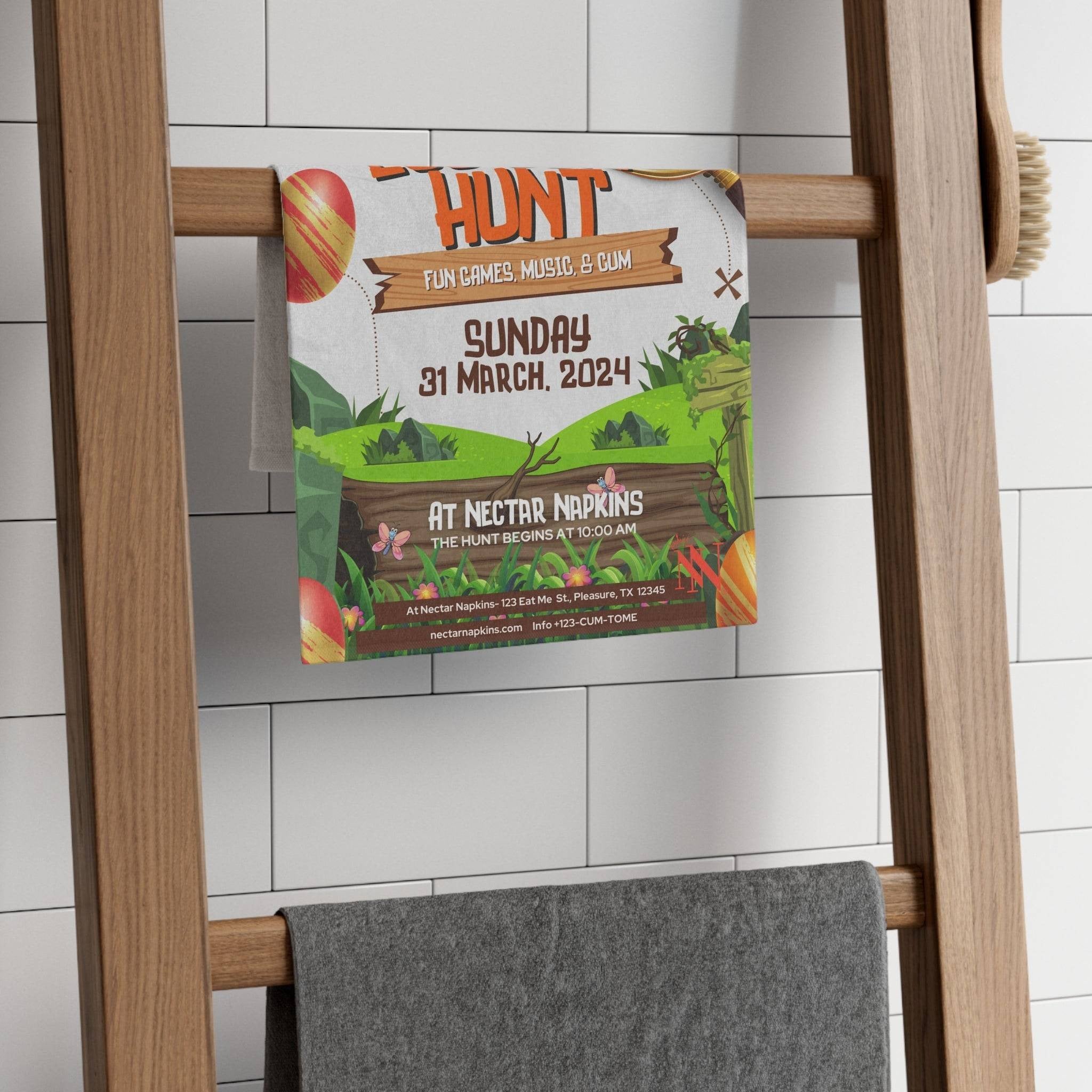 Easter Egg Hunt | Mix & Match Soft Fun-Flirty Lovers’ Towels