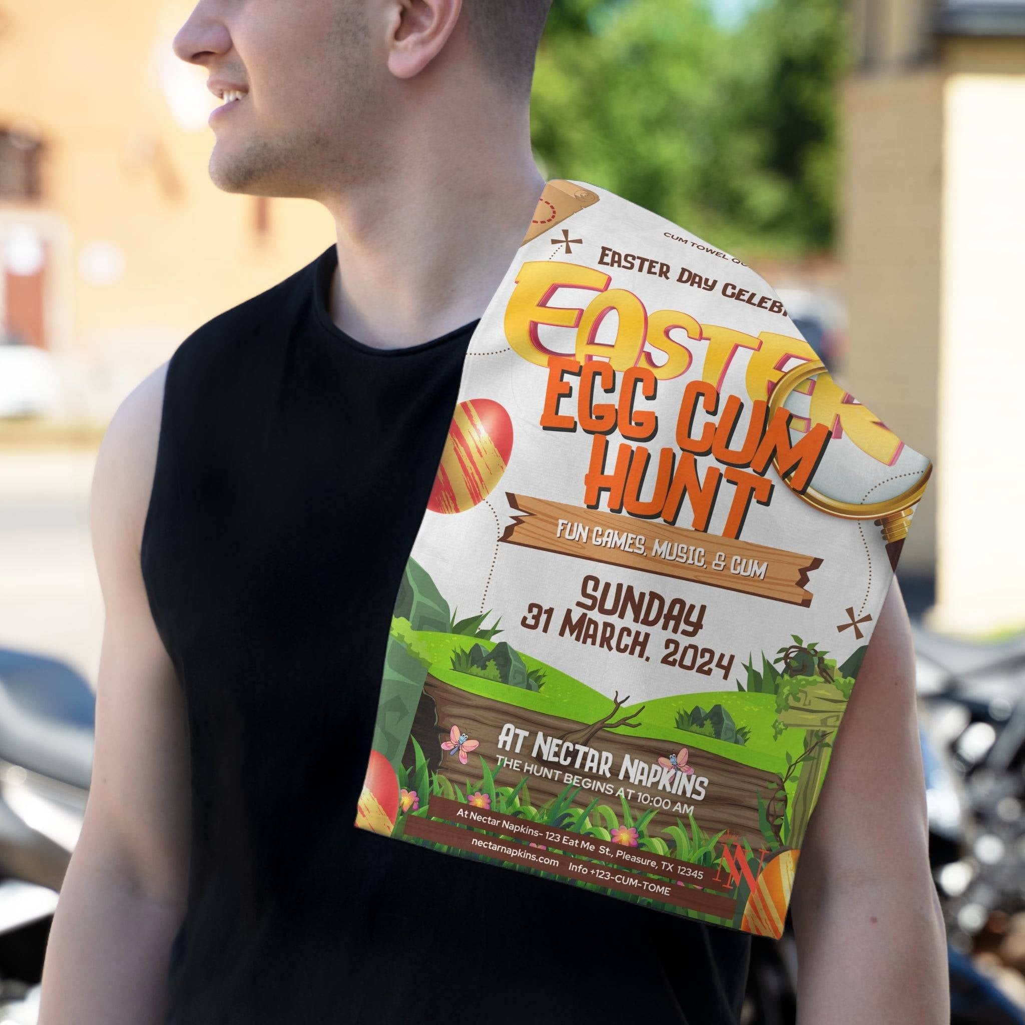 Easter Egg Hunt | Mix & Match Soft Fun-Flirty Lovers’ Towels