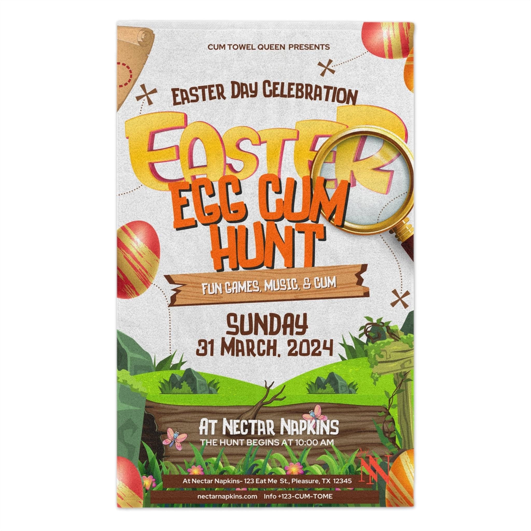 Easter Egg Hunt | Mix & Match Soft Fun-Flirty Lovers’ Towels