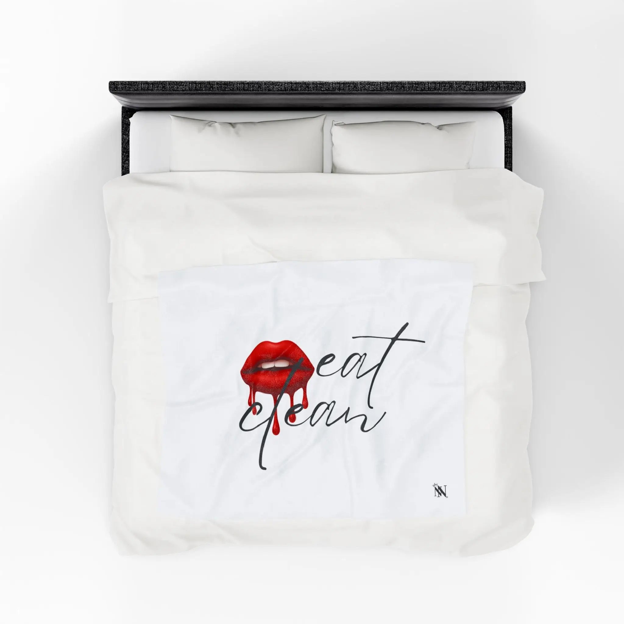 Eat Clean | Mix & Match Soft Fun-Flirty Lovers’ Blankets