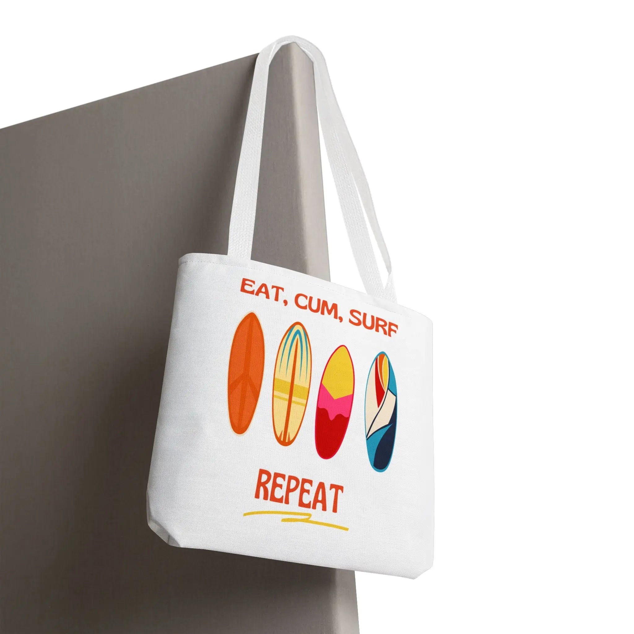 Eat Cum Surf Repeat | Mix & Match Fun-Flirty Lovers’ Totes