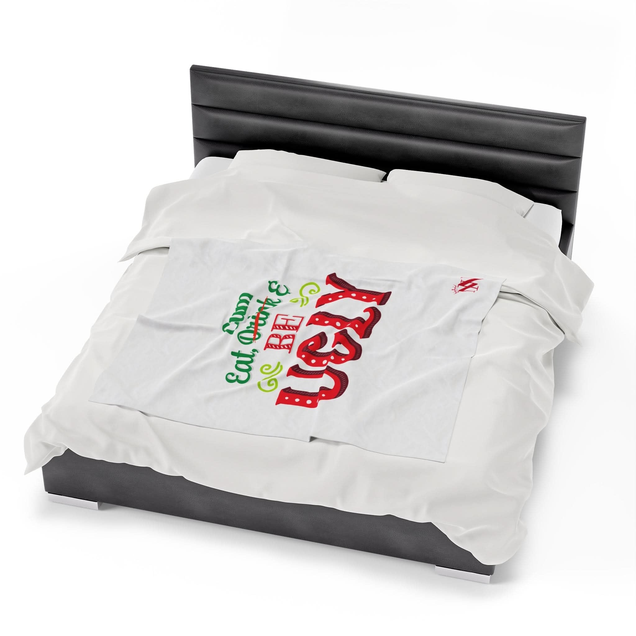 Eat Drink Be Ugly | Mix & Match Fun-Flirty Lovers’ Blankets
