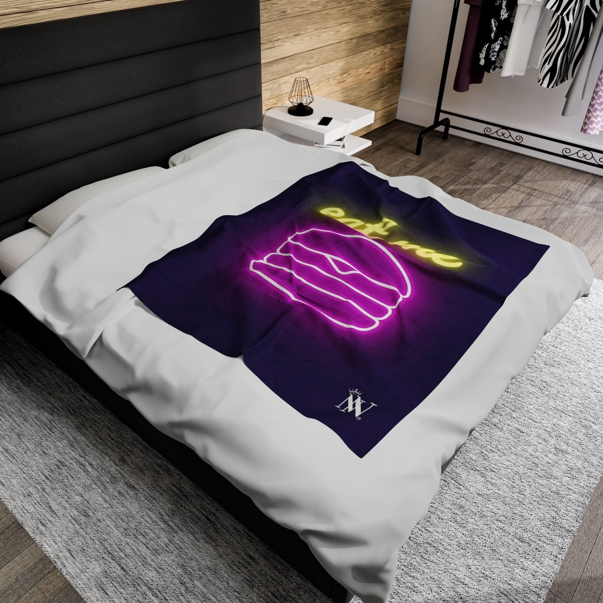 Eat Me | Mix & Match Fun-Flirty Loversā Blankets