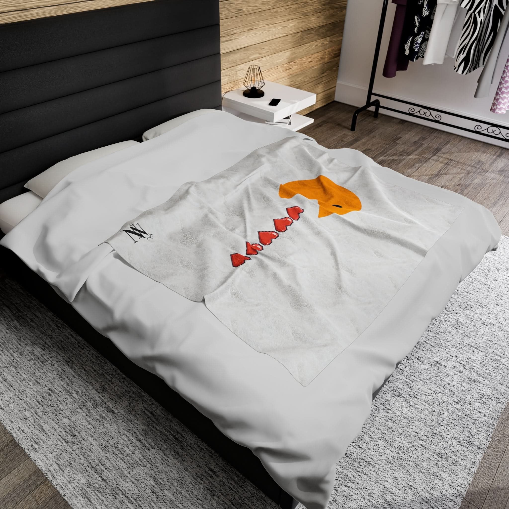 Eat My Heart | Mix & Match Fun-Flirty Loversā Blankets