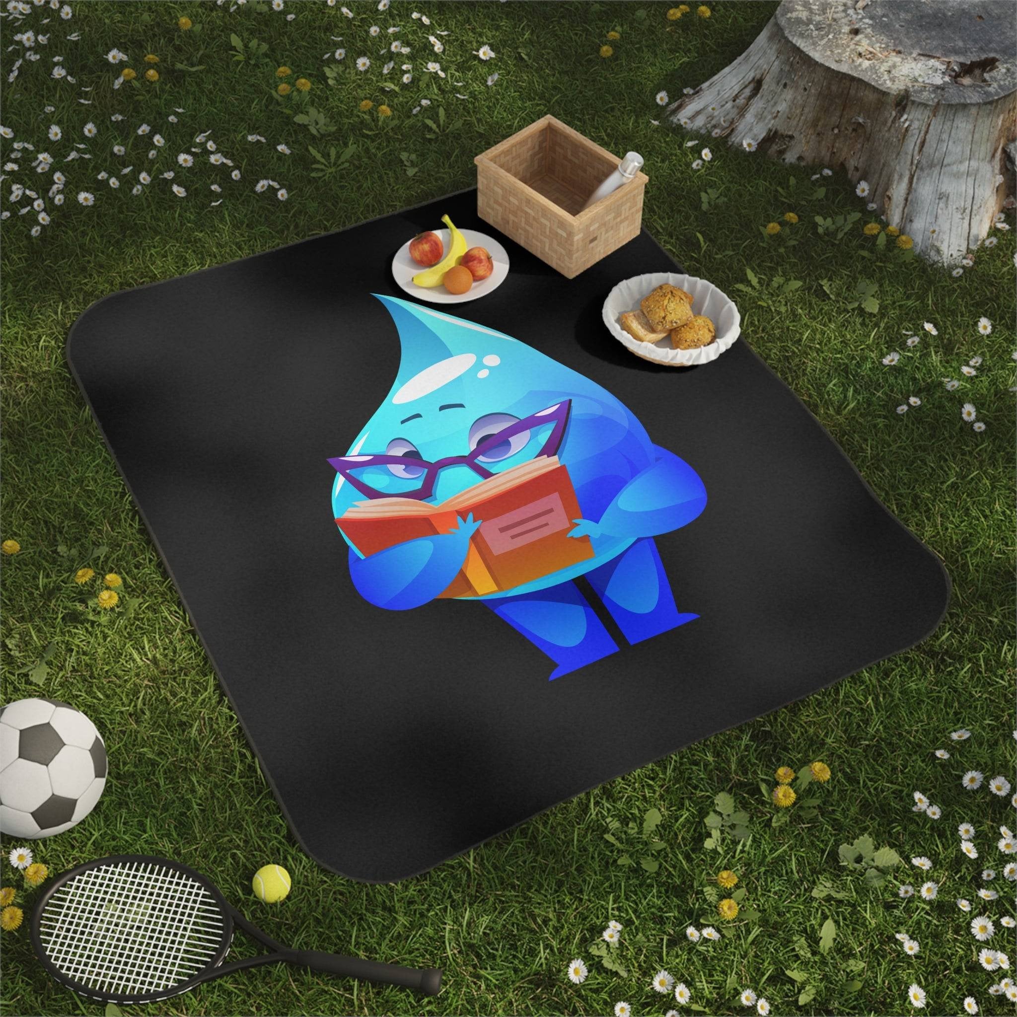 Educated Rain Drop | Mix Match Fun-Flirty Lovers’ Water-Resistant Blankets