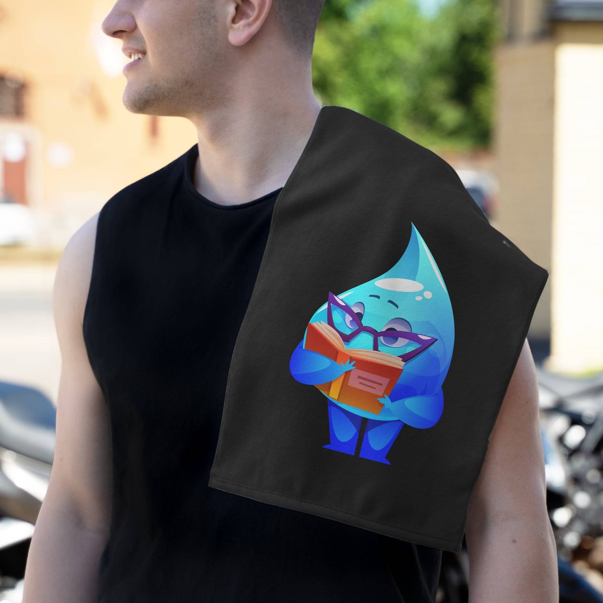 Educated Rain Drop | Mix & Match Soft Fun-Flirty Lovers’ Towels