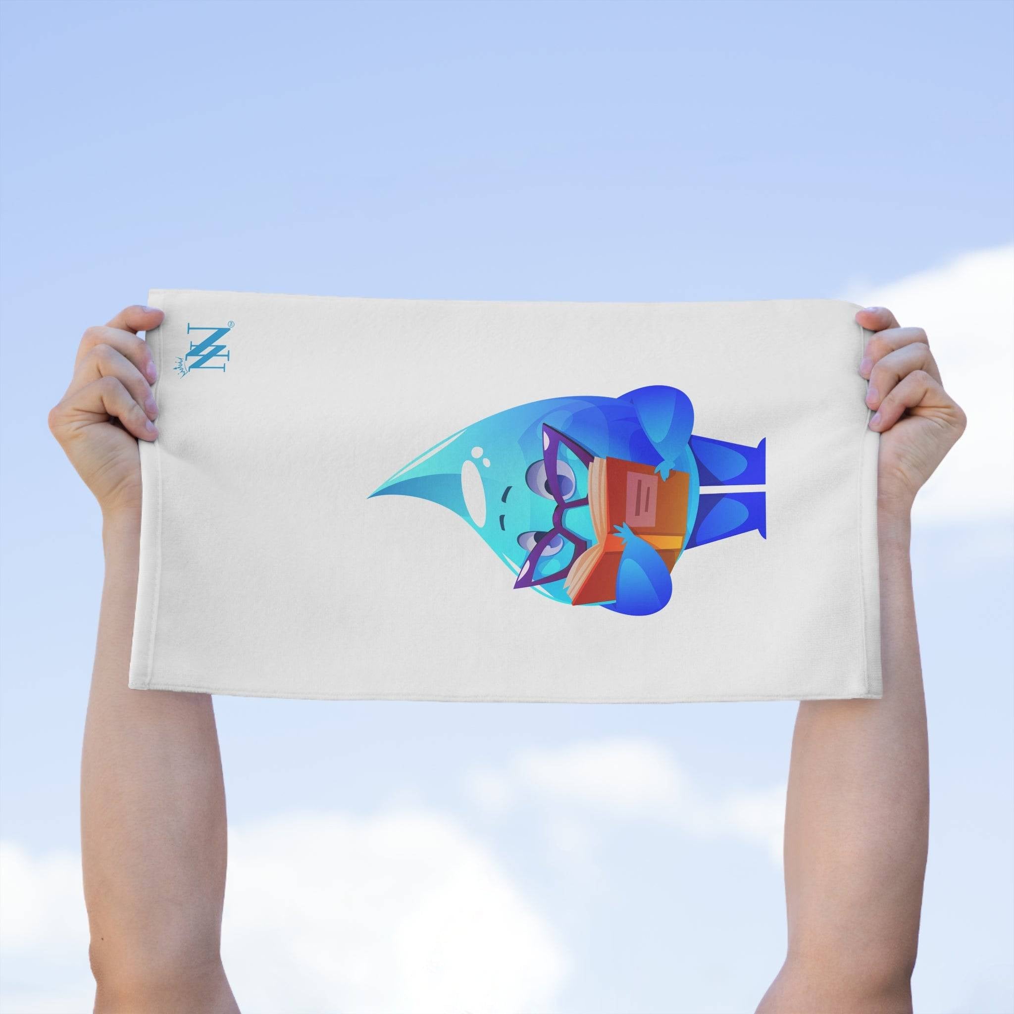 Educated Rain Drop White Mix & Match Soft Sex Towels | Naughty Lovers’ Gifts