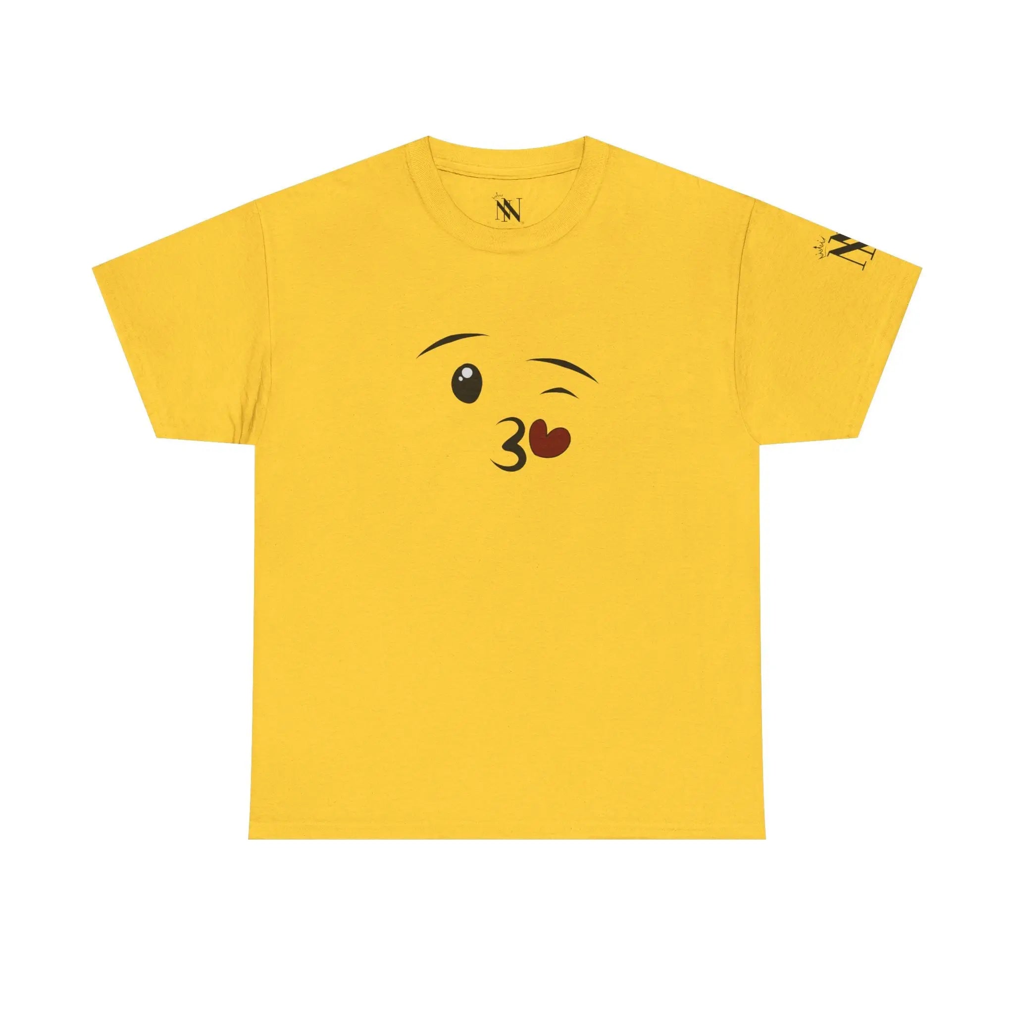 Emoji Kiss | Mix & Match 100% Cotton Unisex Fun-Flirty Lovers’ Tees