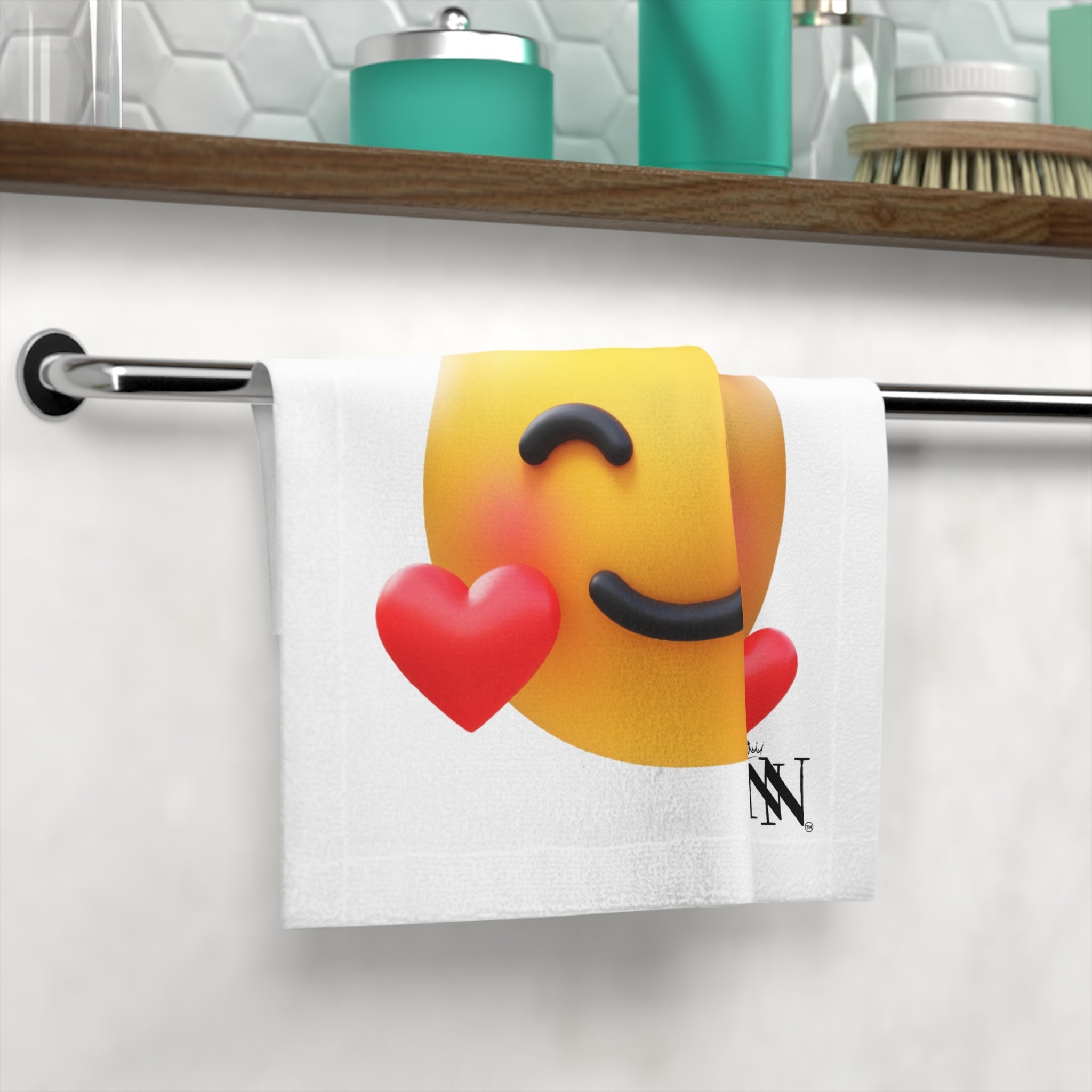 Emoji Love Heart | Mix & Match Lils’ Fun-Flirty Lovers’ Towels