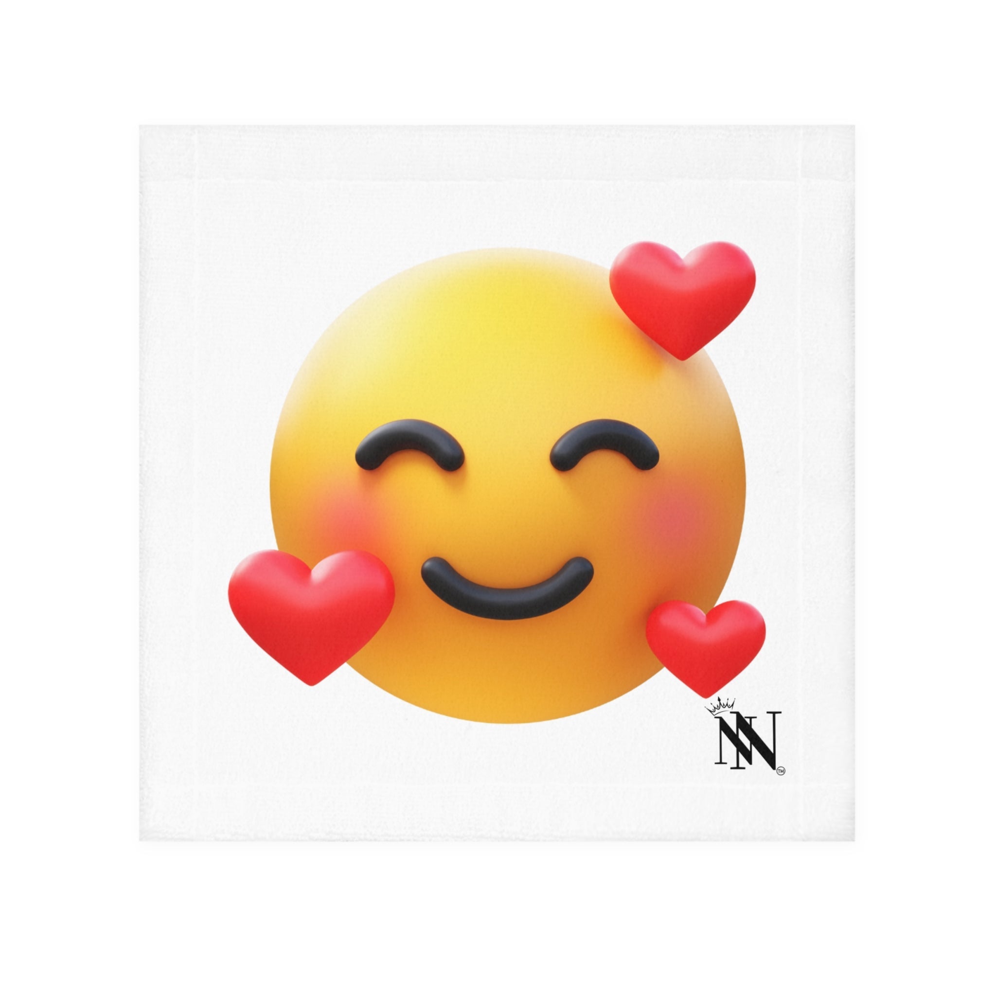 Emoji Love Heart | Mix & Match Lils’ Fun-Flirty Lovers’ Towels