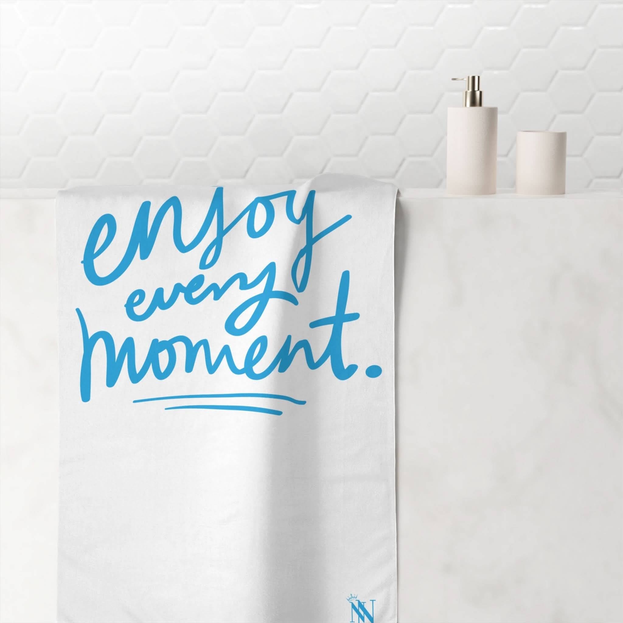 Enjoy Every Moment | Mix & Match Naughty XL Fun-Flirty Lovers’ Towels