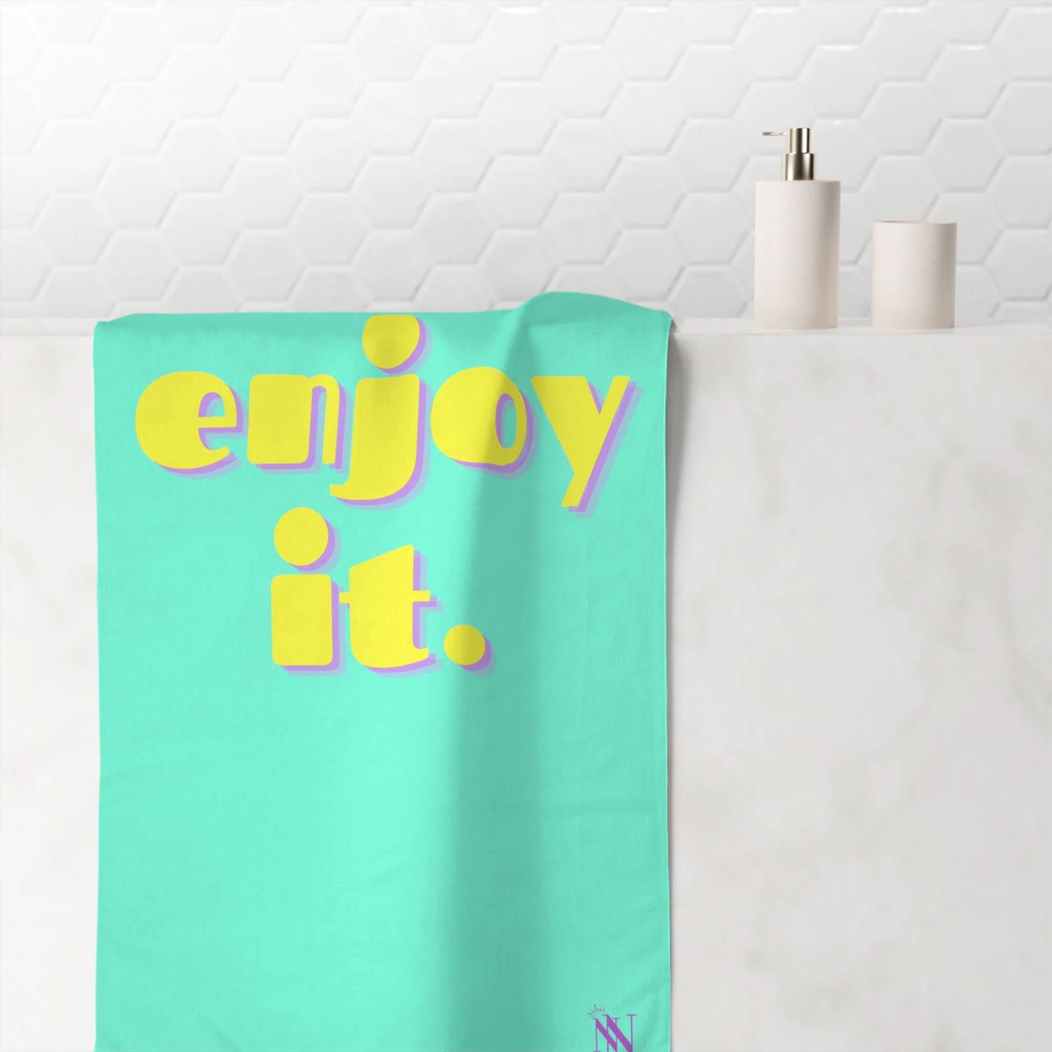enjoy it. | Mix & Match Naughty XL Fun-Flirty Loversâ Towels