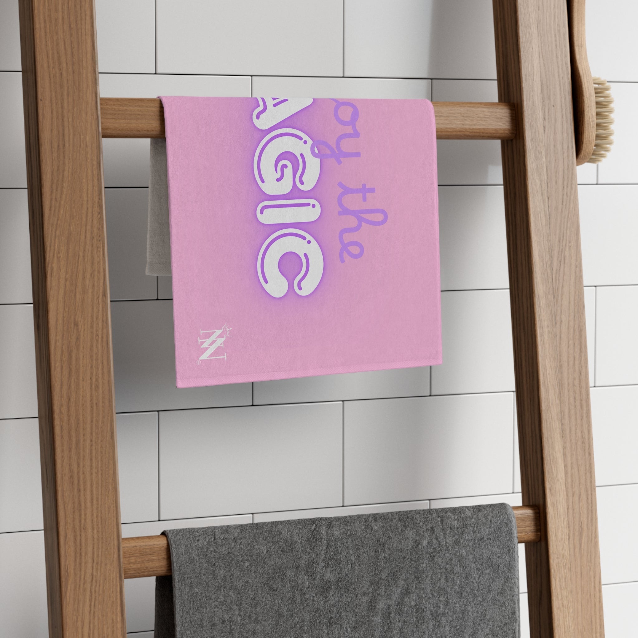 Enjoy the Magic Light Pink | Mix & Match Soft Fun-Flirty Lovers’ Towels