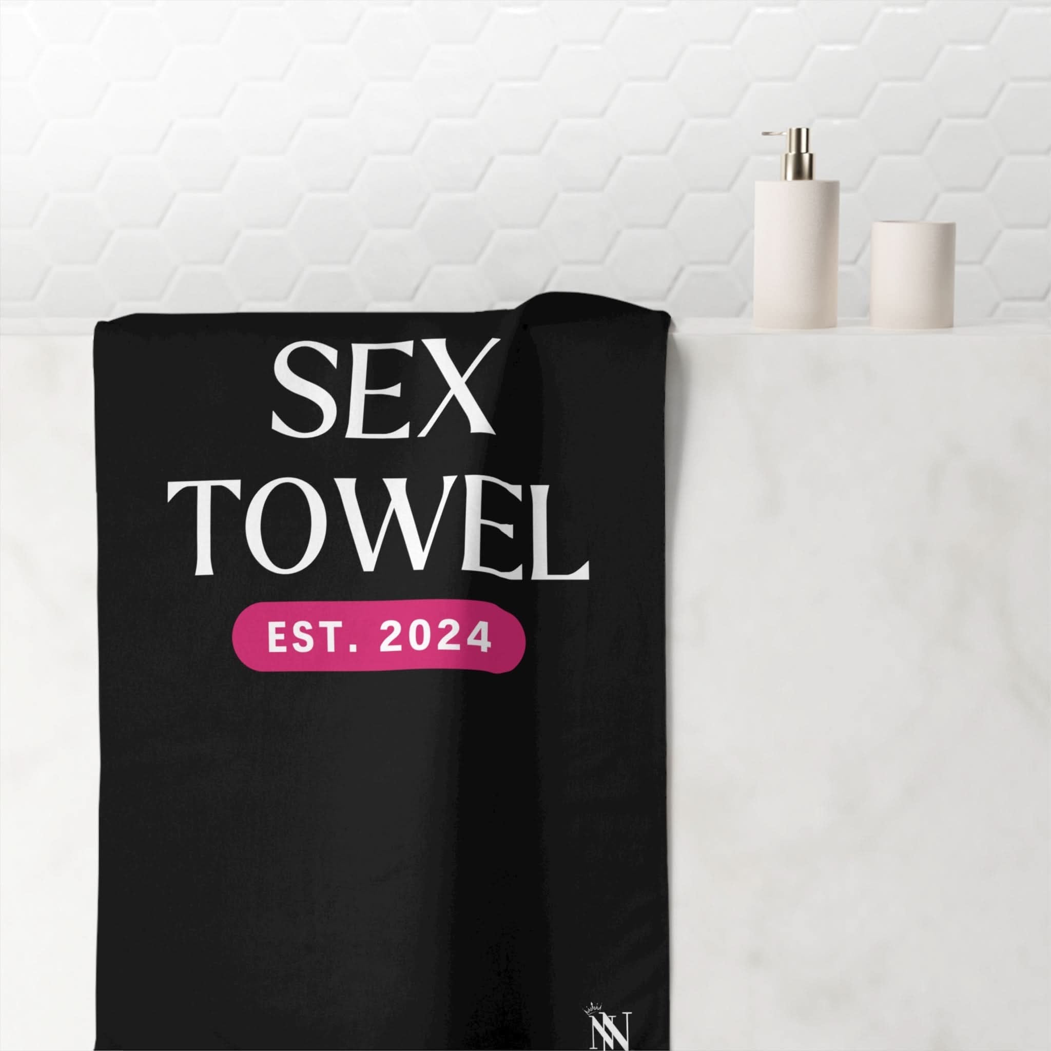 Est. 2024 | Mix & Match Naughty XL Fun-Flirty Lovers’ Towels