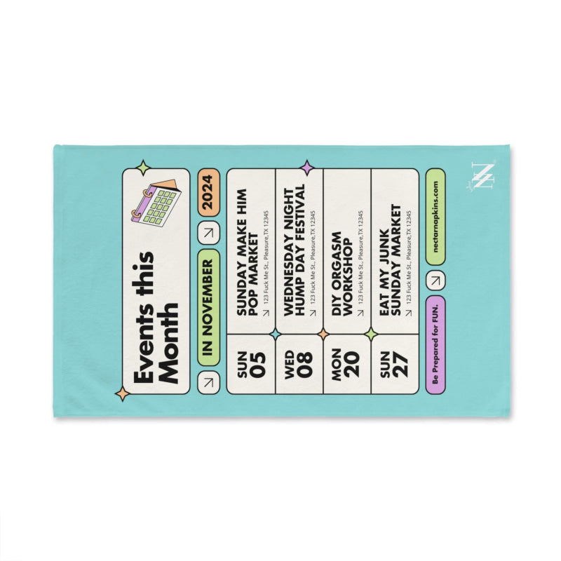 Events This Month | Mix & Match Original Fun-Flirty Lovers’ Towels