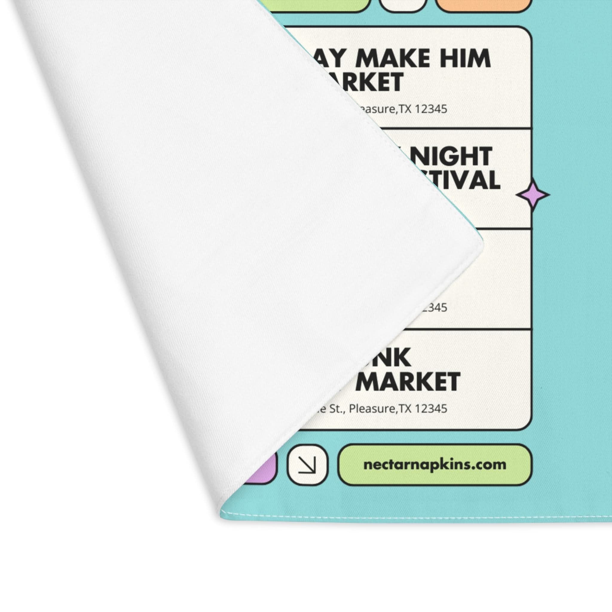 Events this Month | Mix & Match Playful Fun-Flirty Lovers’ Toy Mats