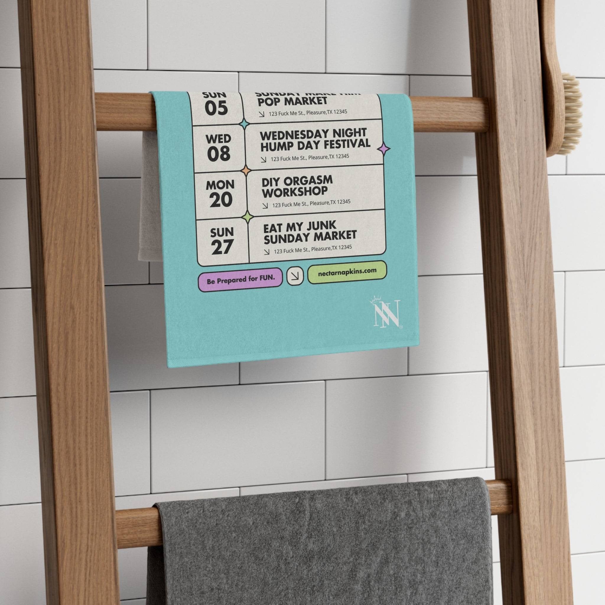 Events This Month | Mix & Match Soft Fun-Flirty Lovers’ Towels