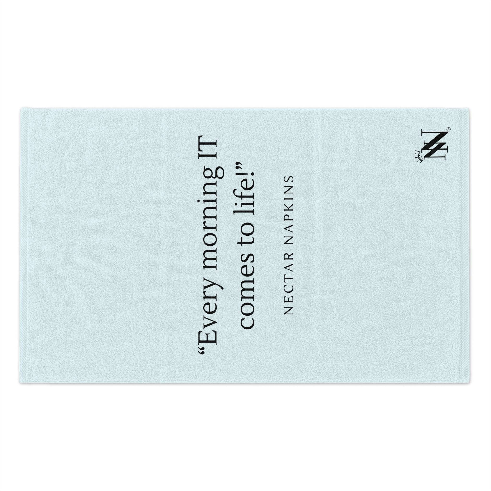 Every Morning IT Come to Life | Mix & Match Soft Fun-Flirty Lovers’ Towels