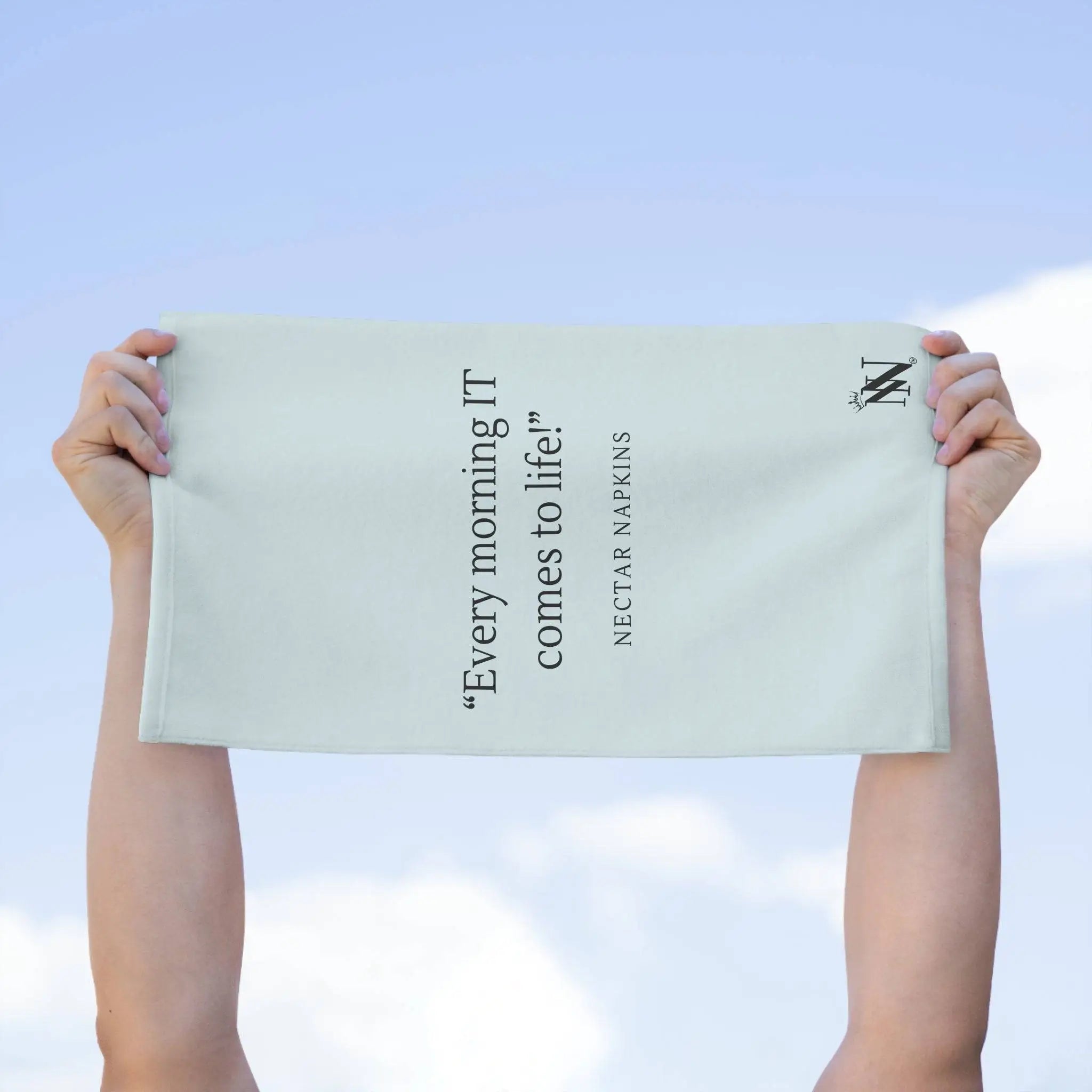 Every Morning IT Come to Life | Mix & Match Soft Fun-Flirty Lovers’ Towels
