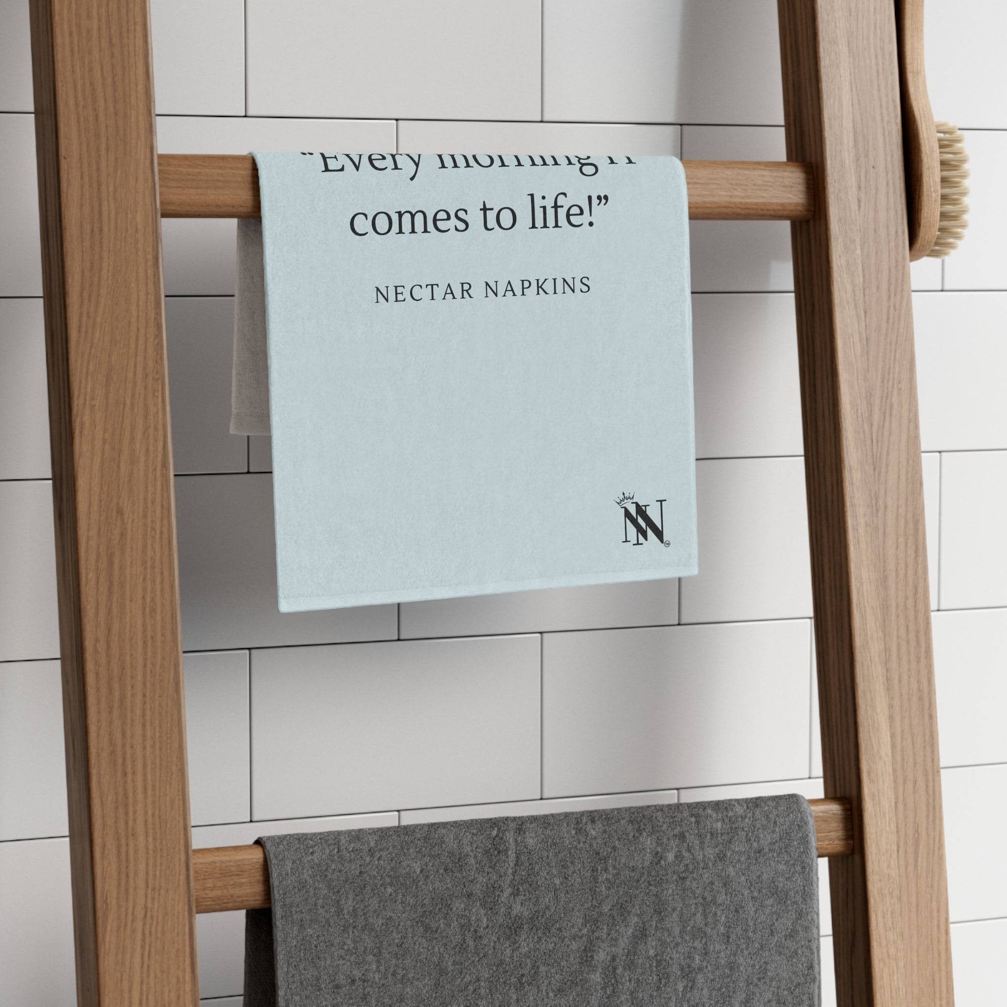 Every Morning IT Come to Life | Mix & Match Soft Fun-Flirty Lovers’ Towels