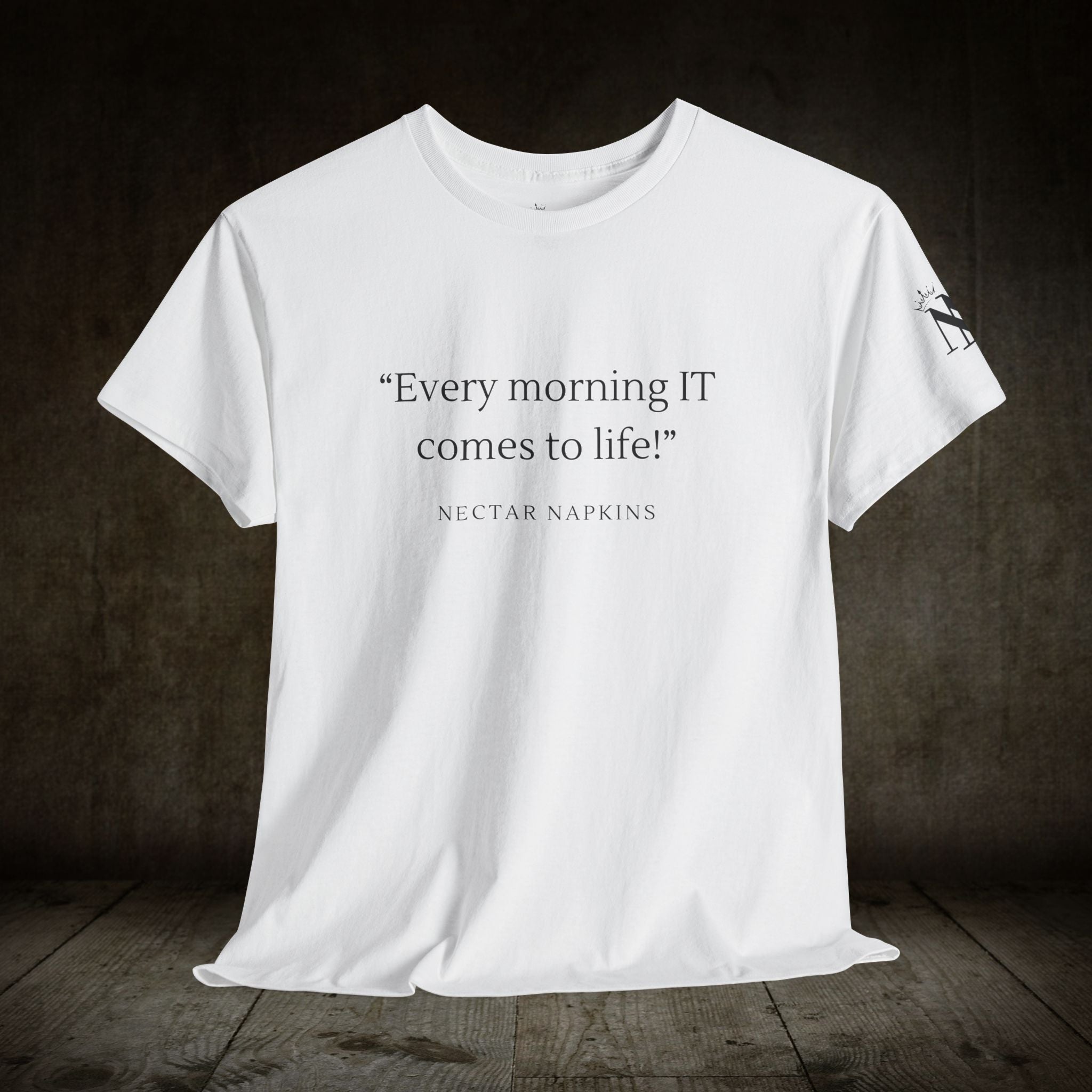 Every Morning It Comes To Life | Mix & Match 100% Cotton Unisex Fun-Flirty Lovers’ Tees