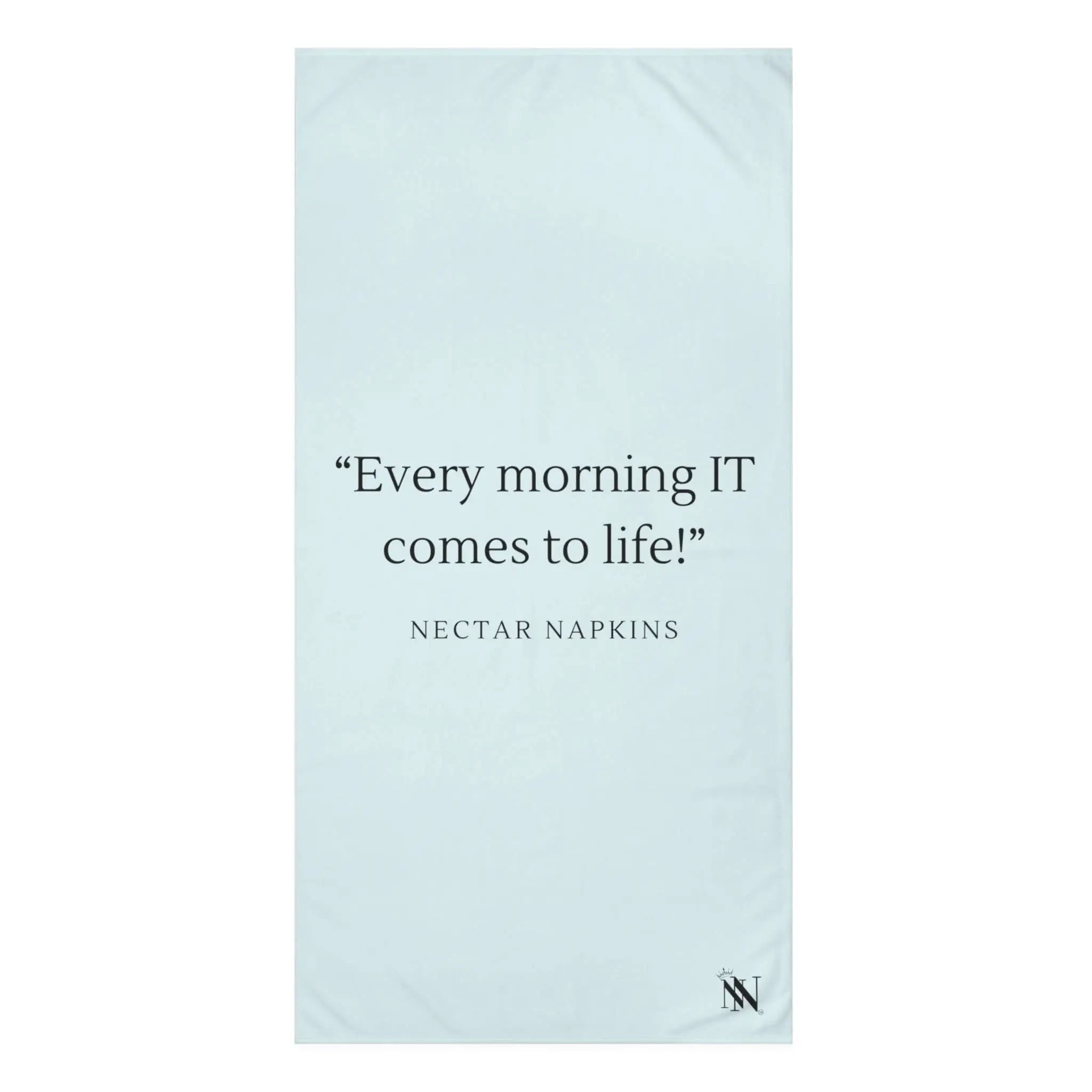 Every Morning It Comes To Life | Mix & Match Naughty XL Fun-Flirty Lovers’ Towels