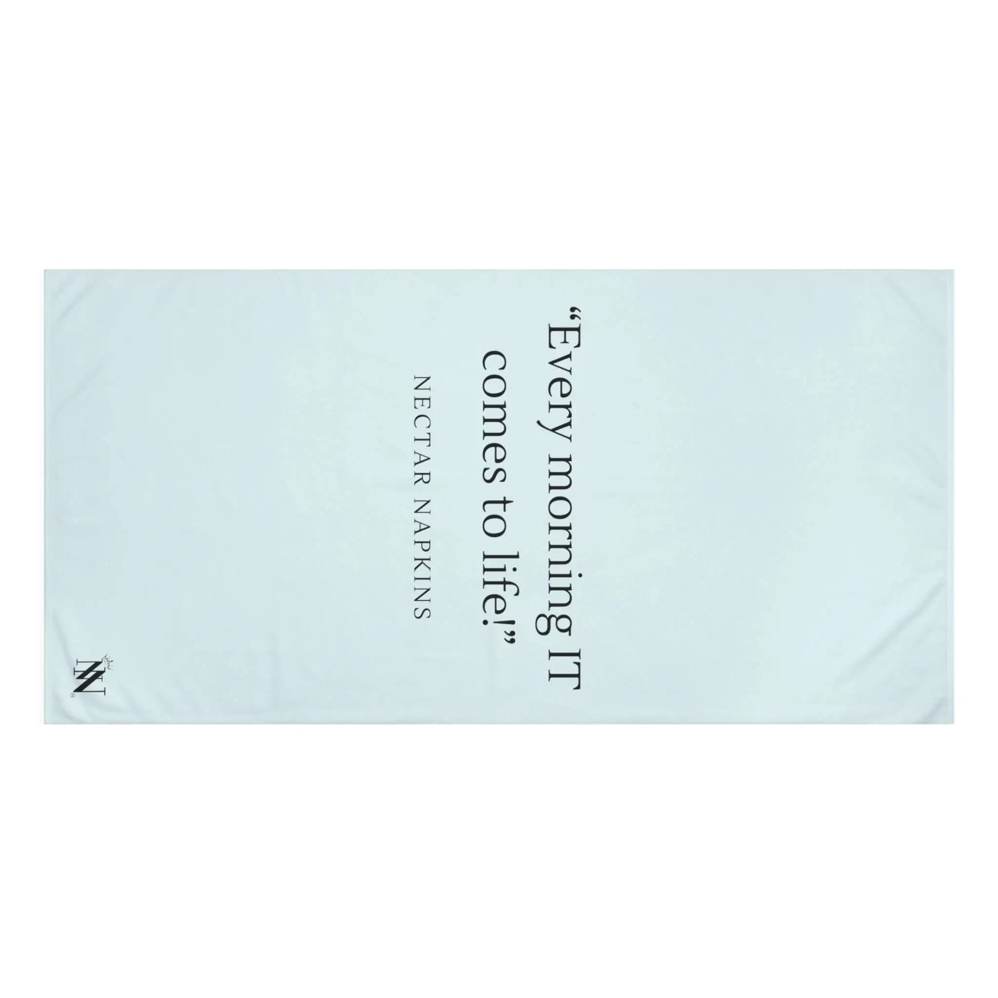 Every Morning It Comes To Life | Mix & Match Naughty XL Fun-Flirty Lovers’ Towels