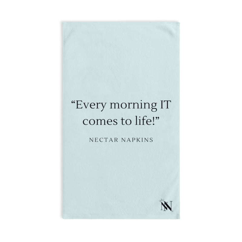 Every Morning It Comes to Life | Mix & Match Original Fun-Flirty Lovers’ Towels