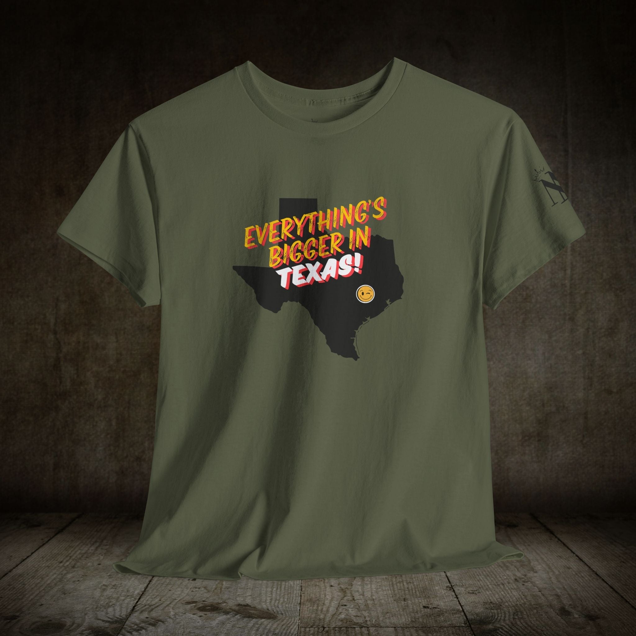 Everything’s Bigger in Texas | Mix & Match 100% Cotton Unisex Fun-Flirty Lovers’ Tees