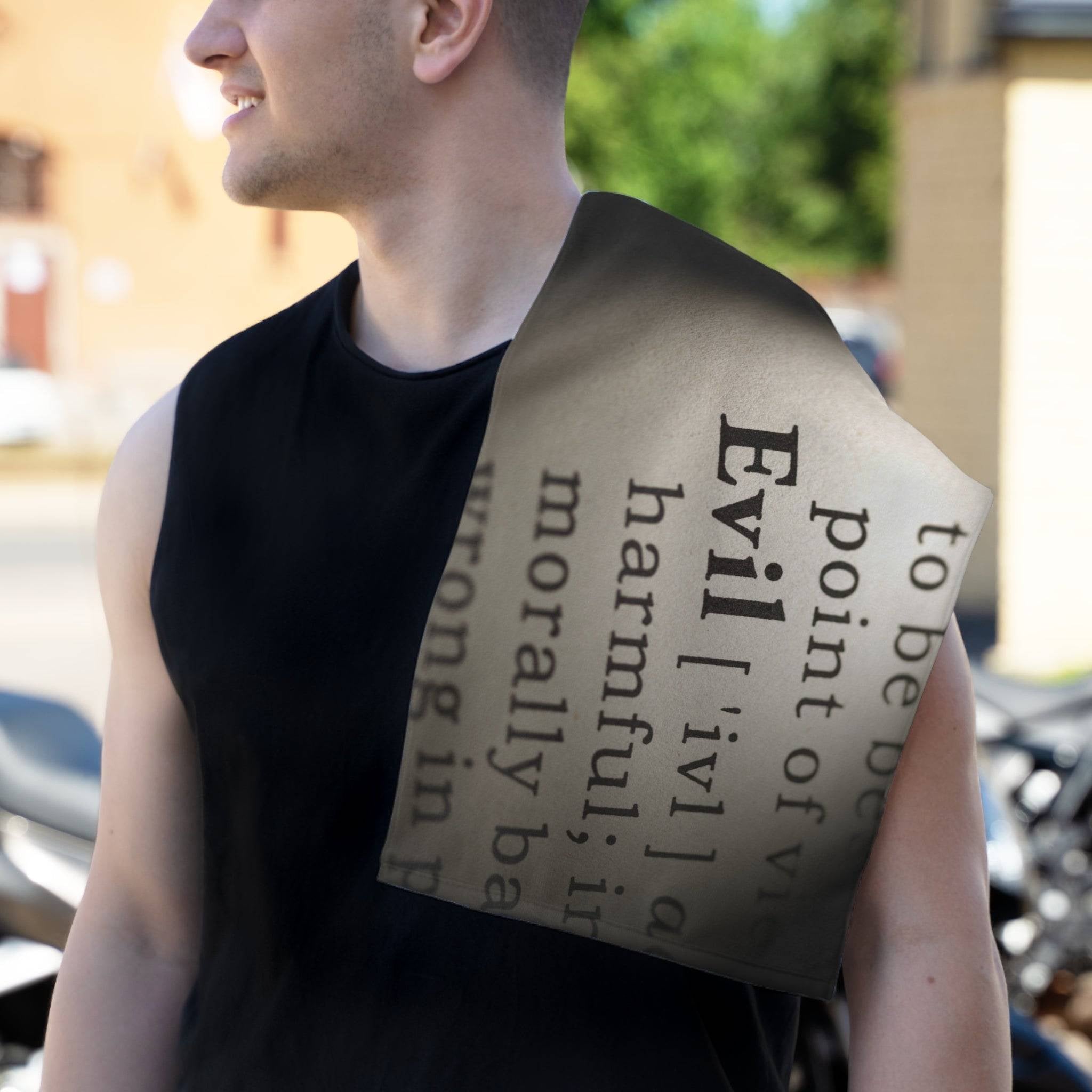 Evil | Mix & Match Soft Fun-Flirty Lovers’ Towels