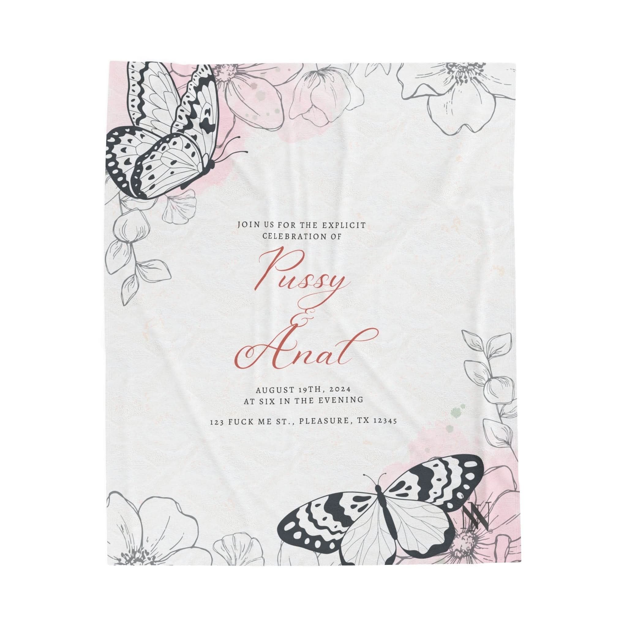 Explicit Celebration | Mix & Match Fun-Flirty Loversā Blankets