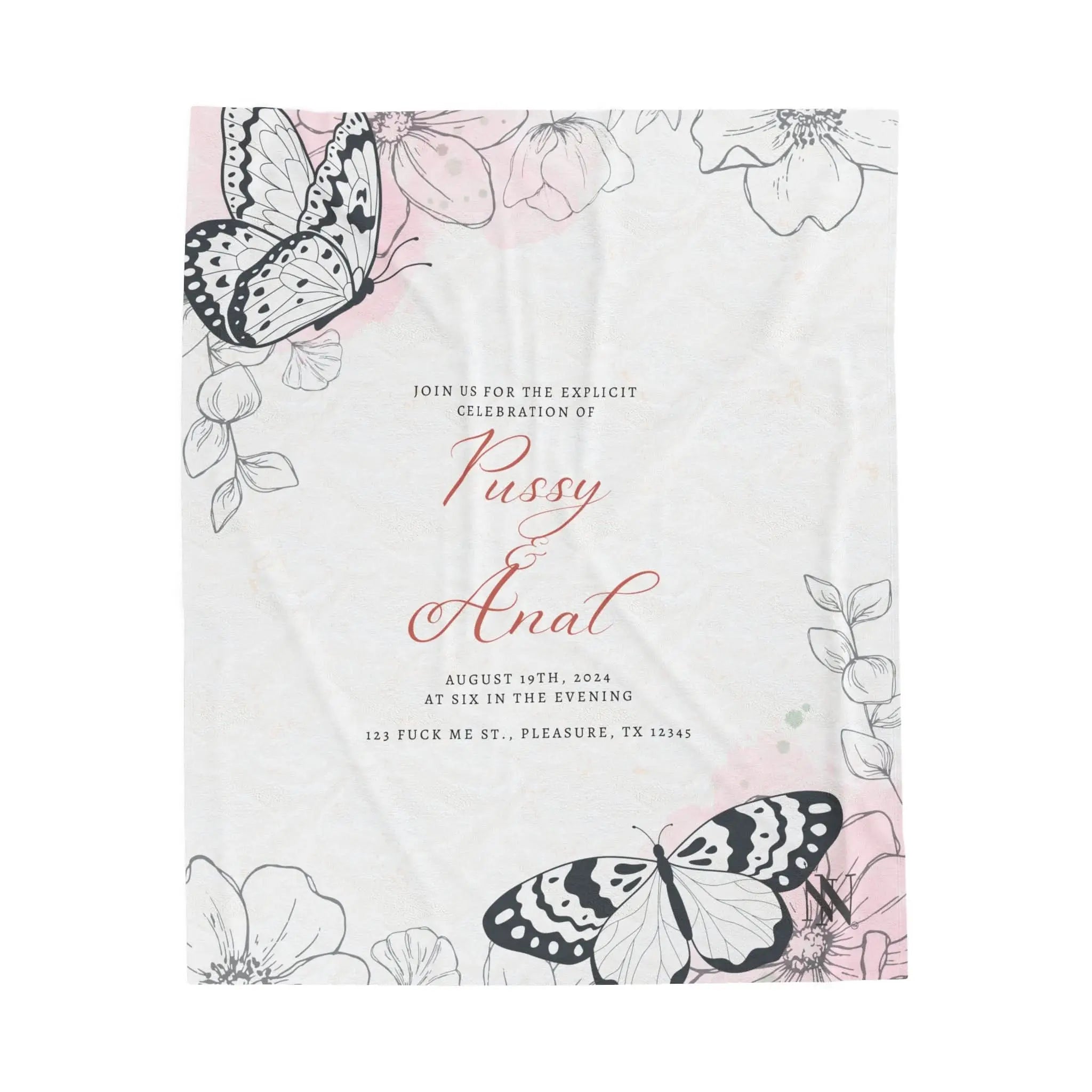 Explicit Celebration | Mix & Match Fun-Flirty Lovers’ Blankets