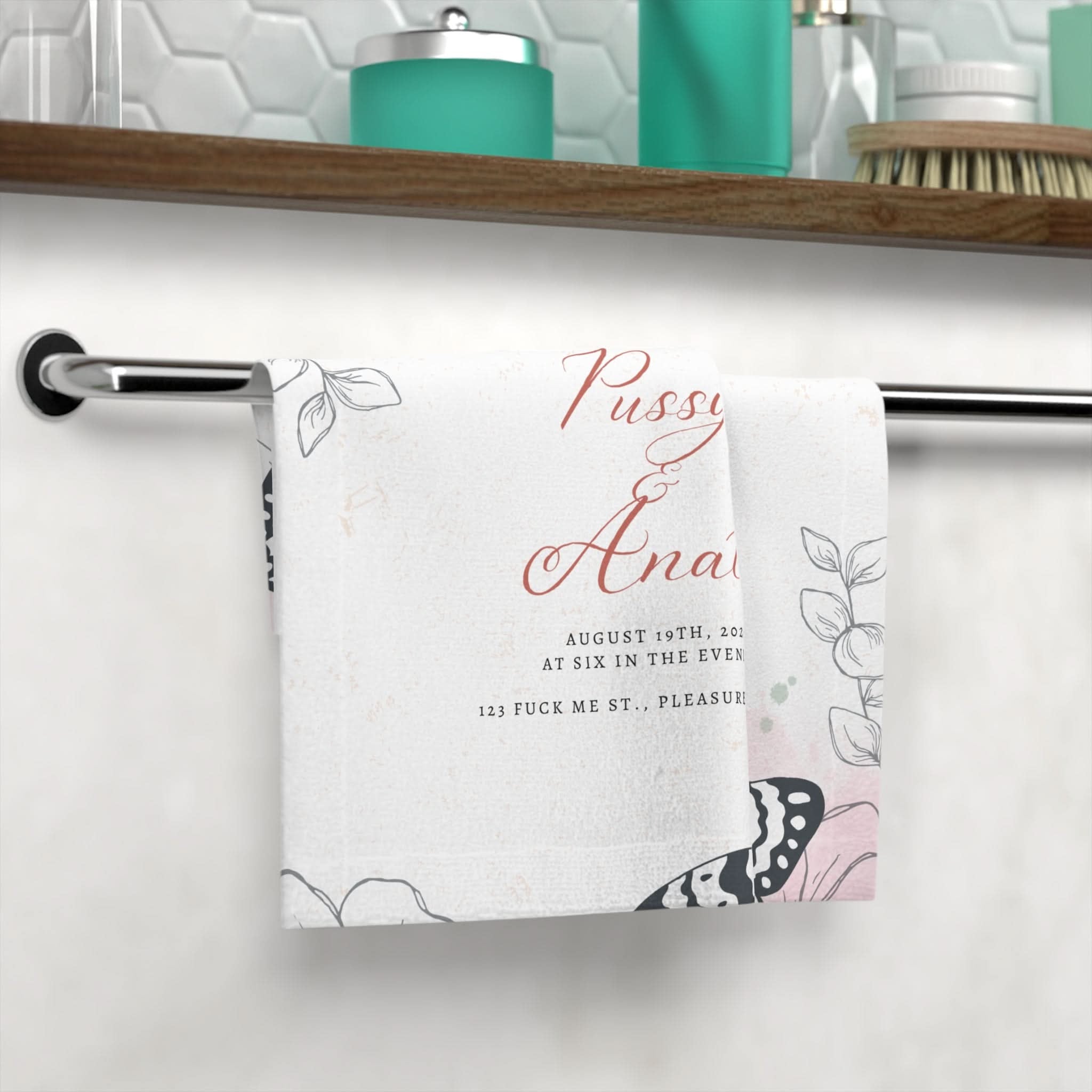 Explicit Celebration | Mix & Match Lils’ Fun-Flirty Lovers’ Towels