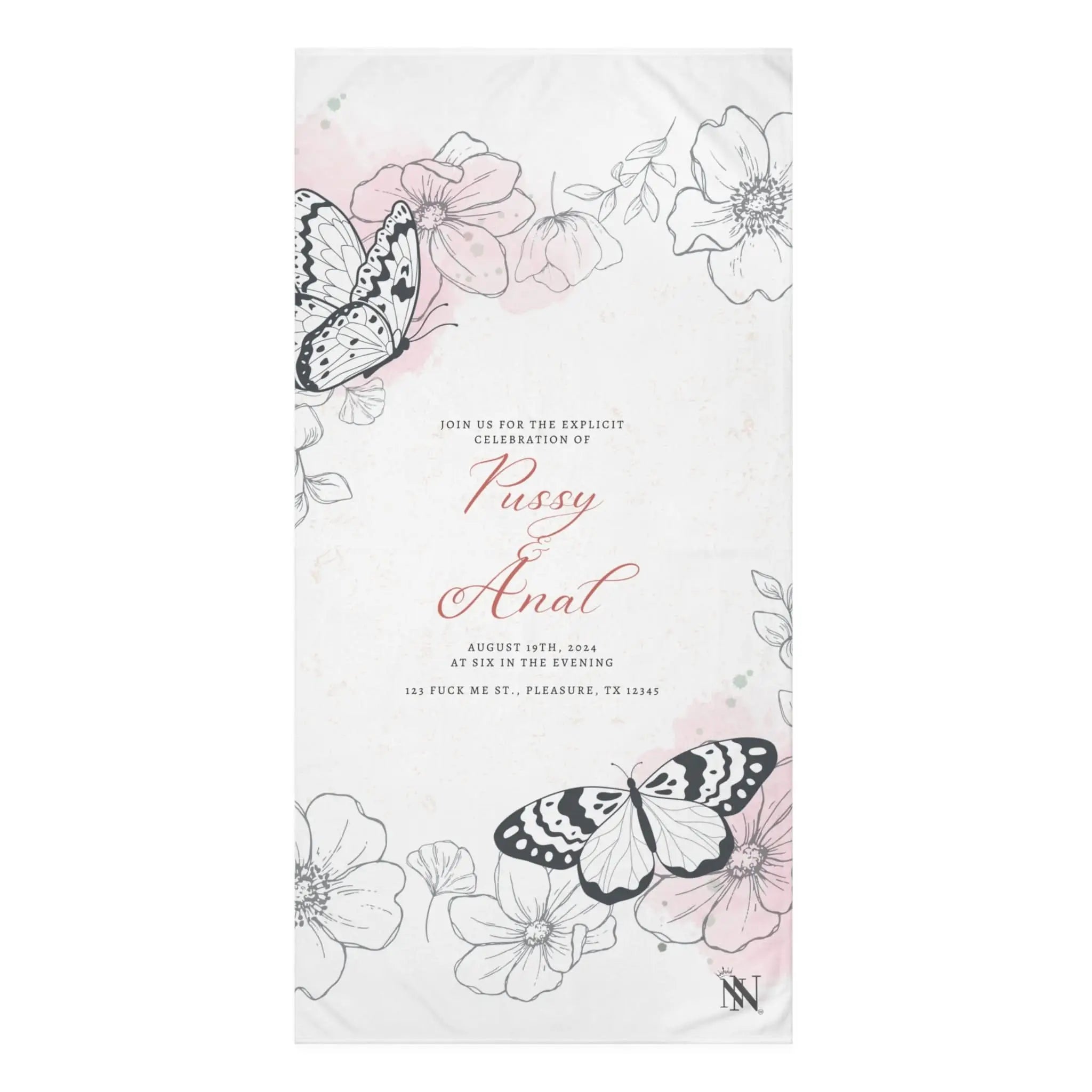 Explicit Celebration | Mix & Match Naughty XL Fun-Flirty Lovers’ Towels