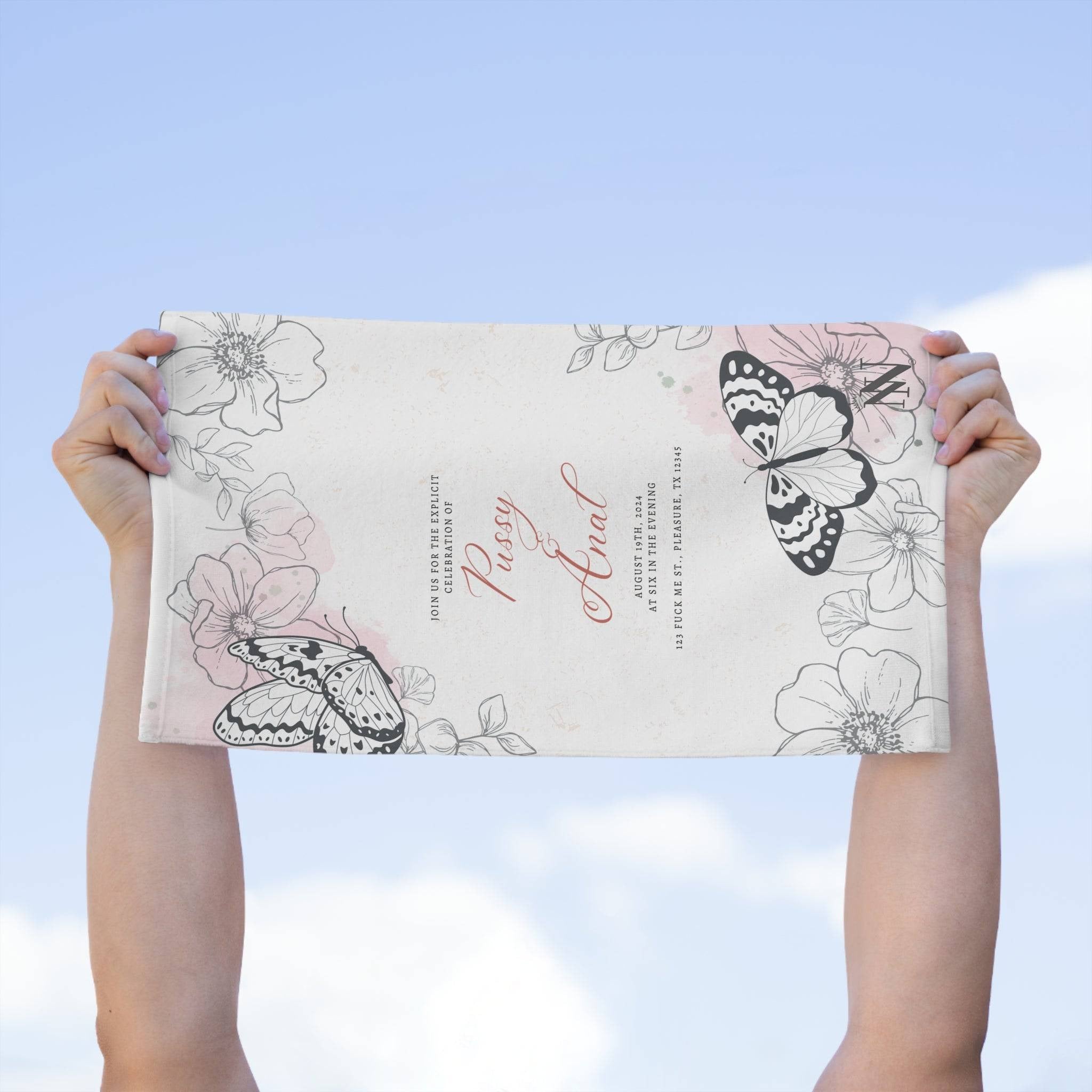 Explicit Celebration | Mix & Match Soft Fun-Flirty Lovers’ Towels