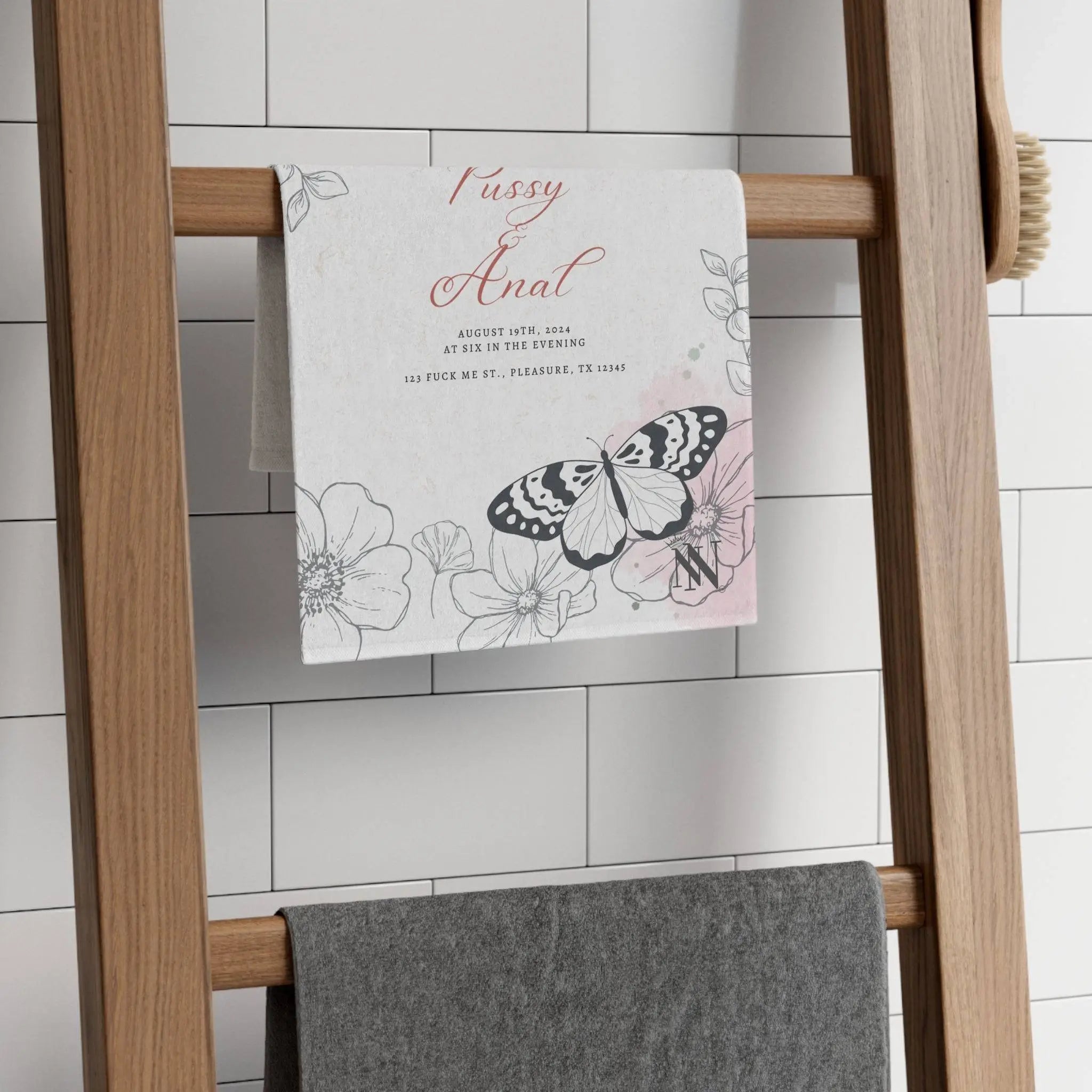 Explicit Celebration | Mix & Match Soft Fun-Flirty Lovers’ Towels
