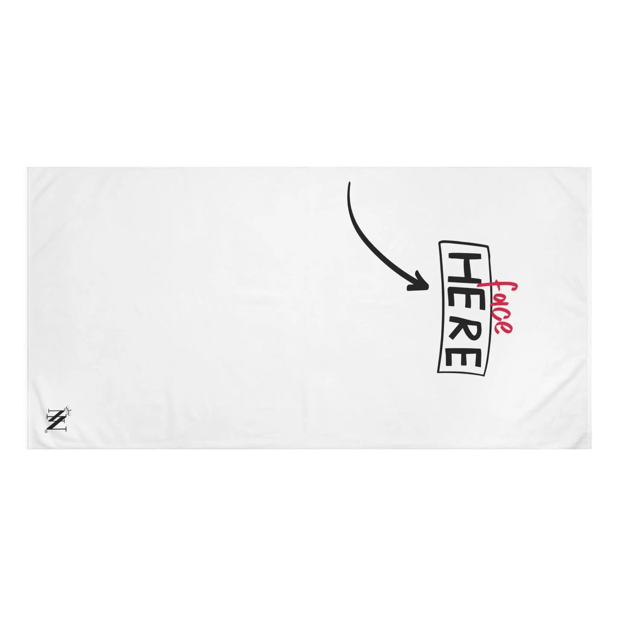 Face Here | Mix & Match Naughty XL Fun-Flirty Lovers’ Towels