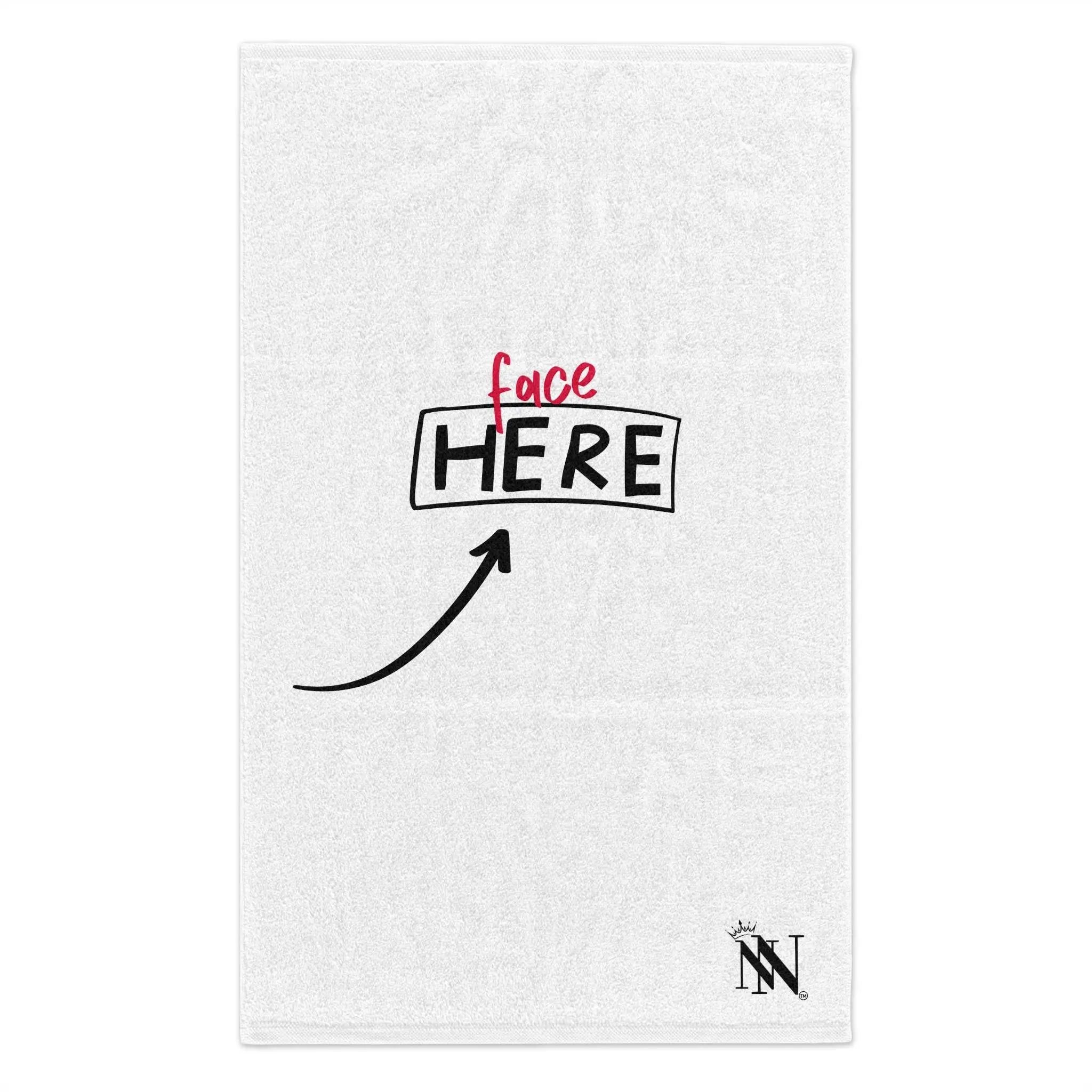 Face Here | Mix & Match Soft Fun-Flirty Lovers’ Towels