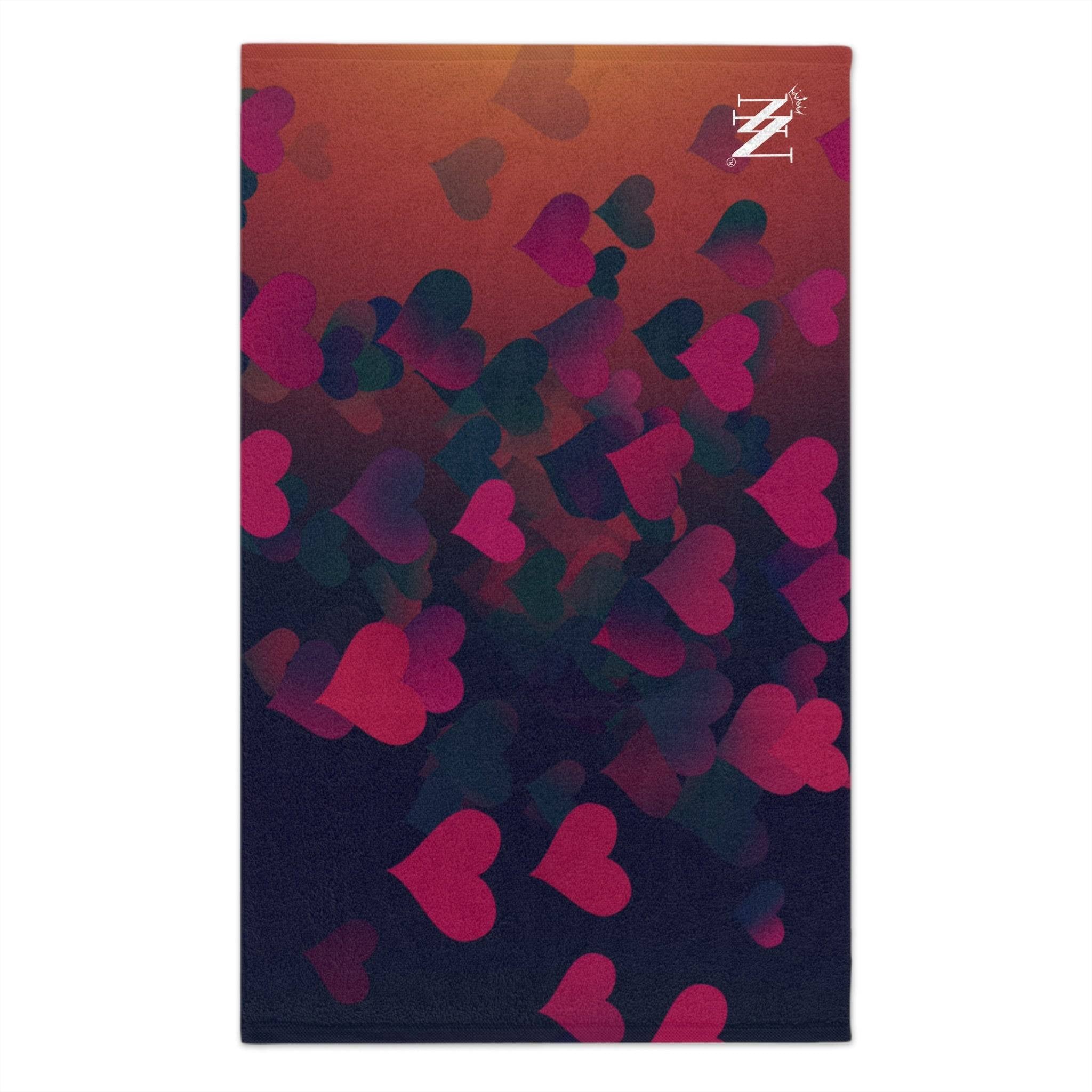 Falling Hearts | Mix & Match Soft Fun-Flirty Lovers’ Towels