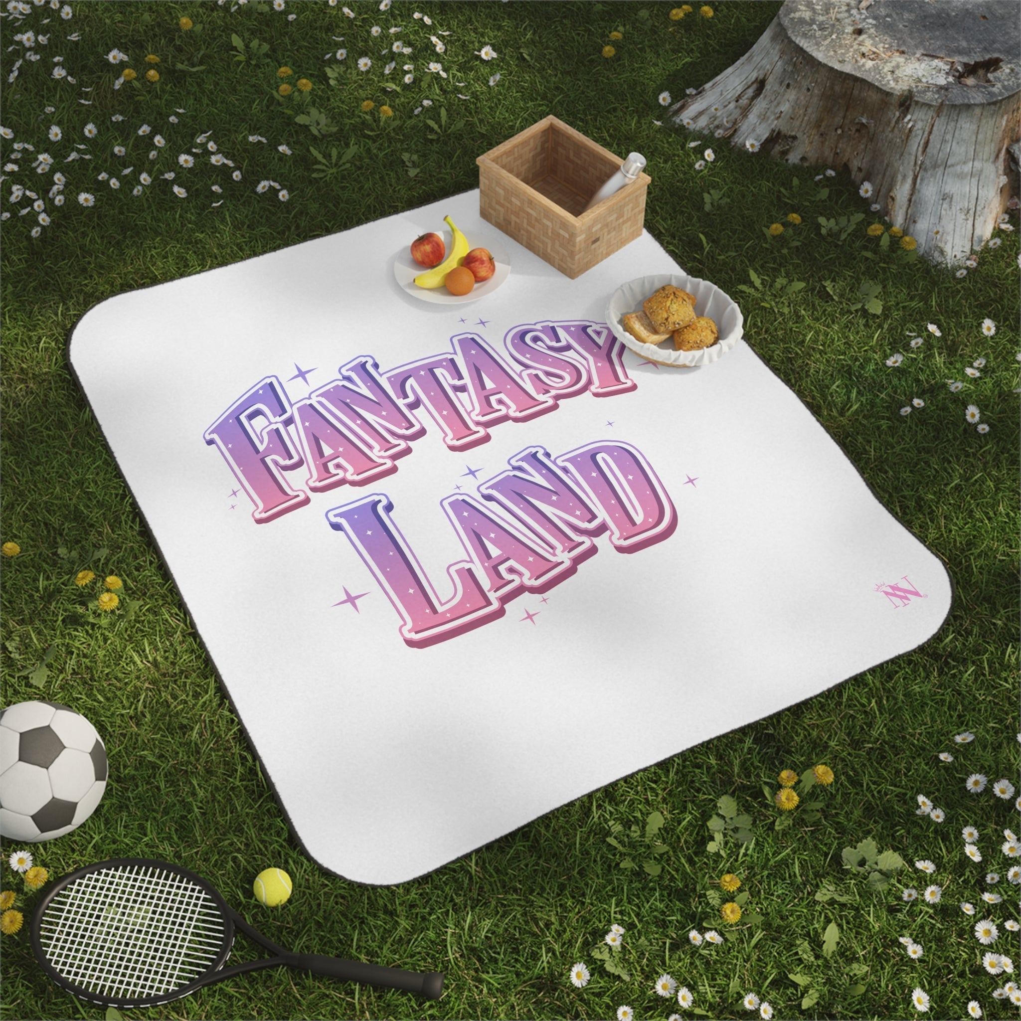 Fantasy Land | Mix Match Fun-Flirty Lovers’ Water-Resistant Blankets