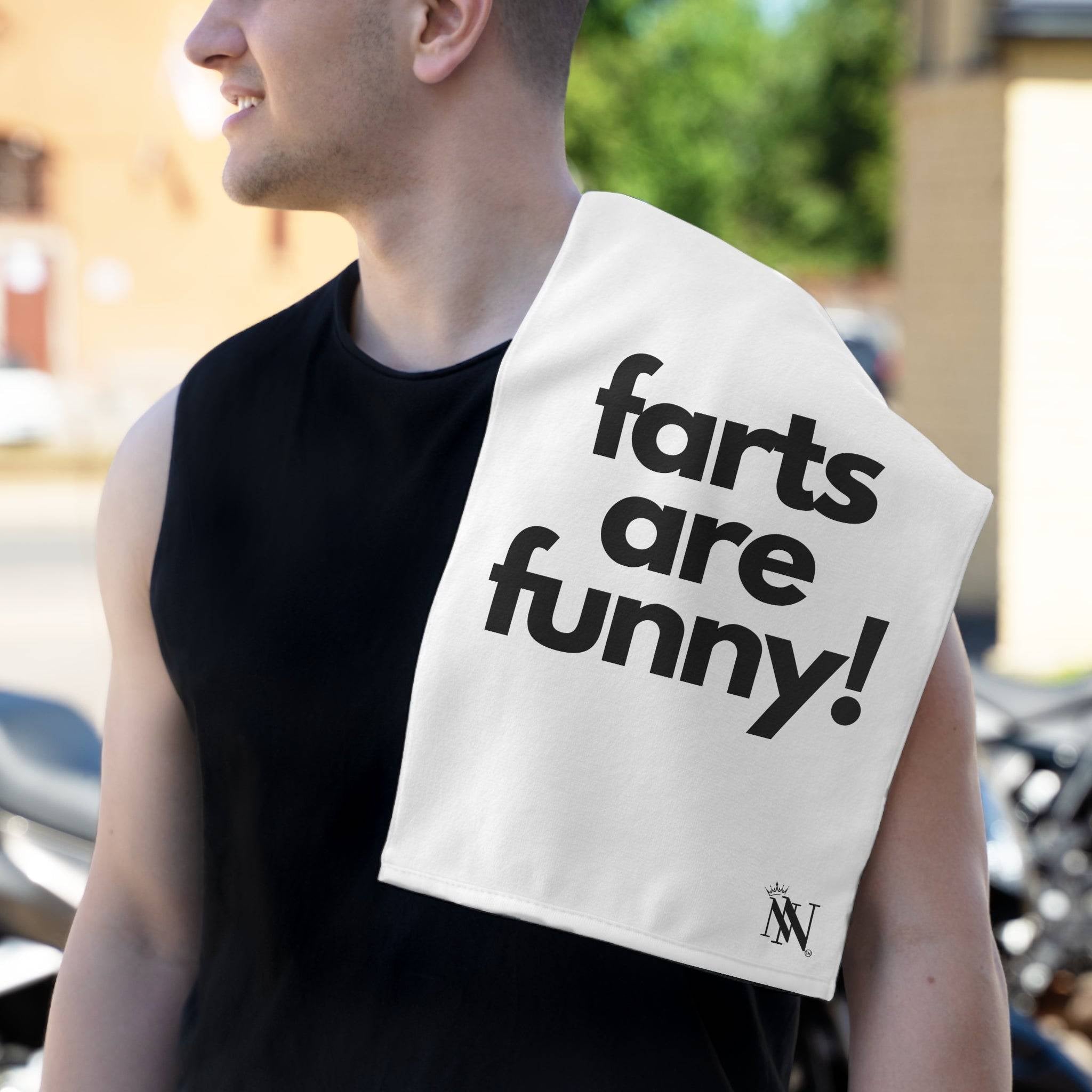 Farts Are Funny! | Mix & Match Soft Fun-Flirty Lovers’ Towels