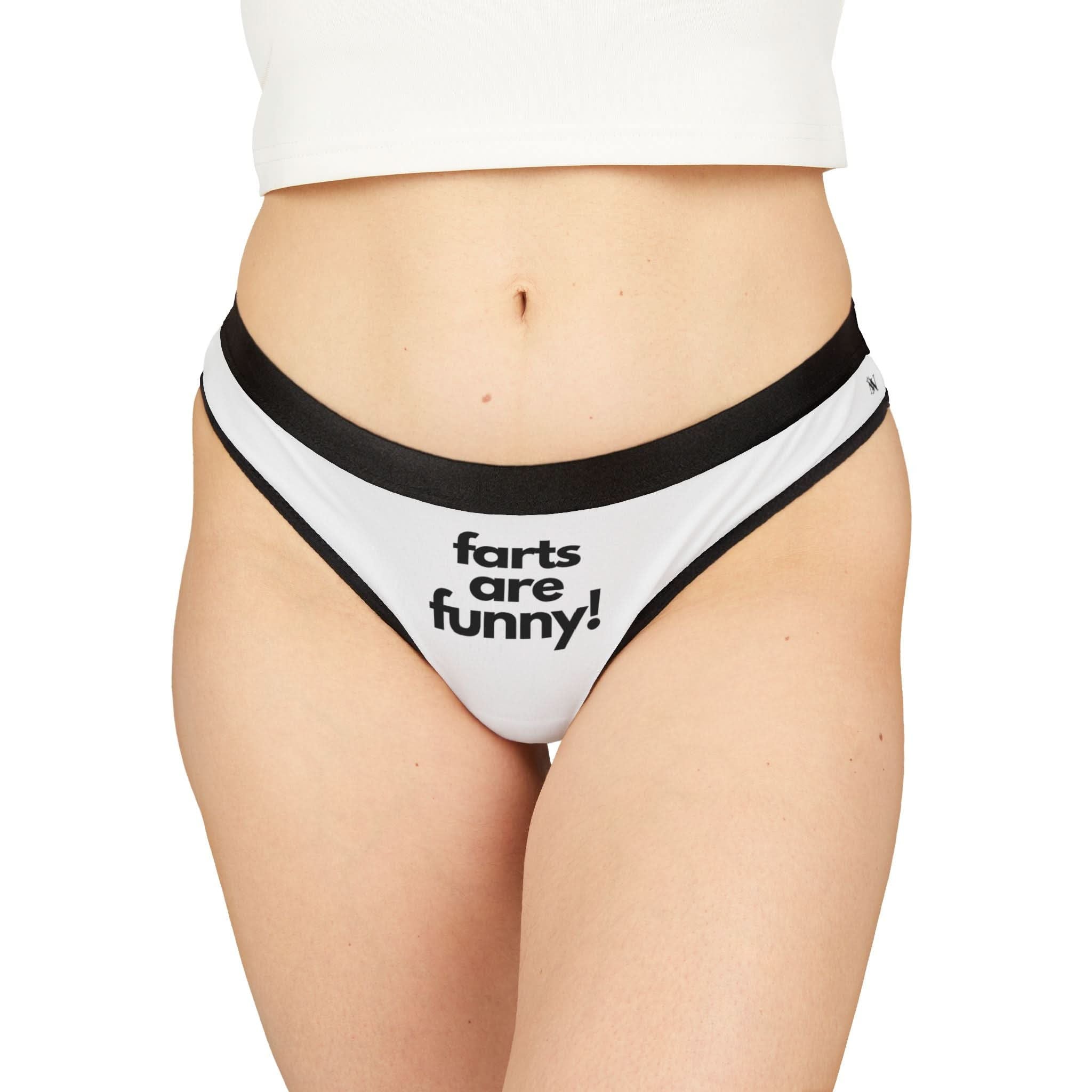 Farts Are Funny! | Mix & Match Women’s Fun-Flirty Lovers’ Thongs