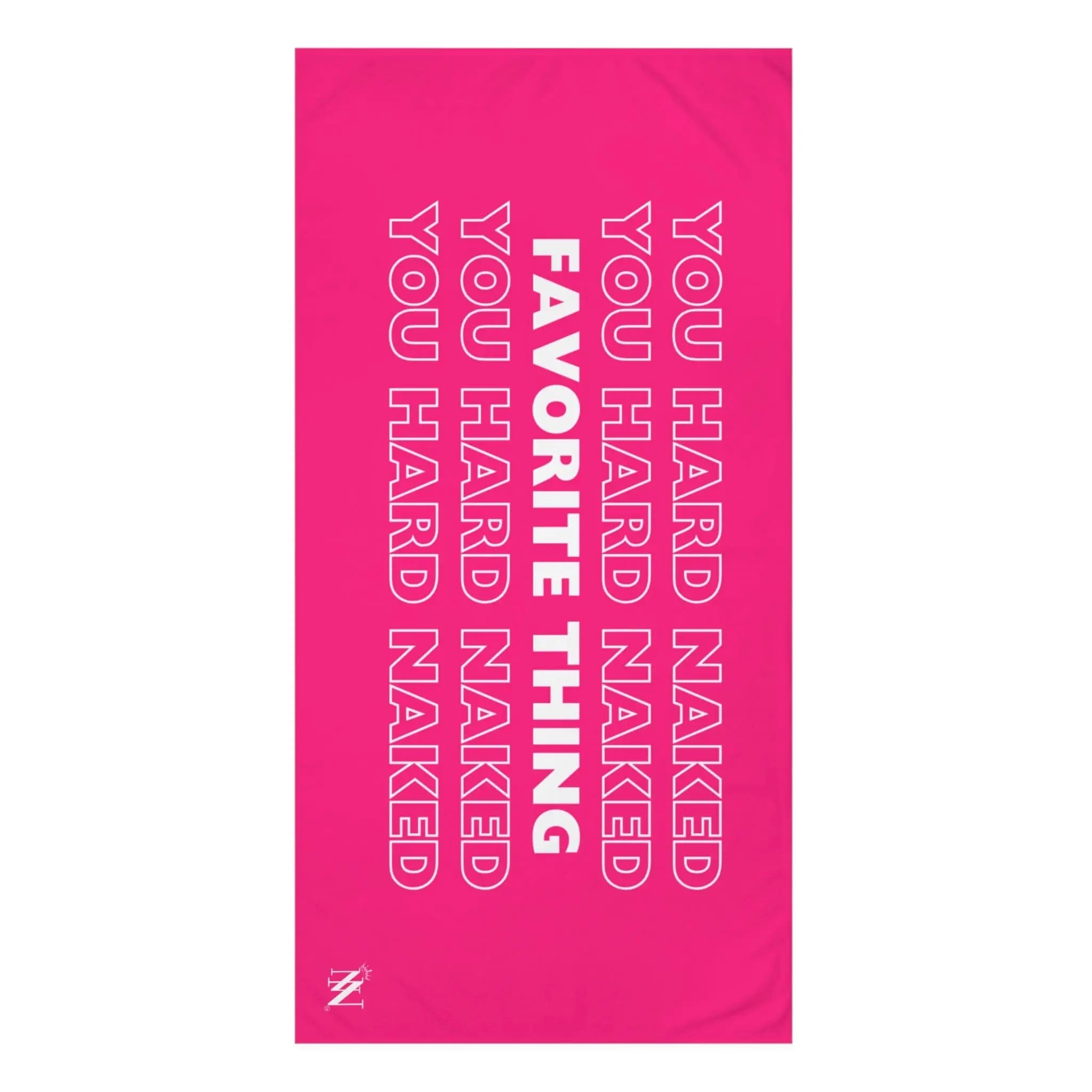 Favorite Thing You Hard | Mix & Match Naughty XL Fun-Flirty Lovers’ Towels